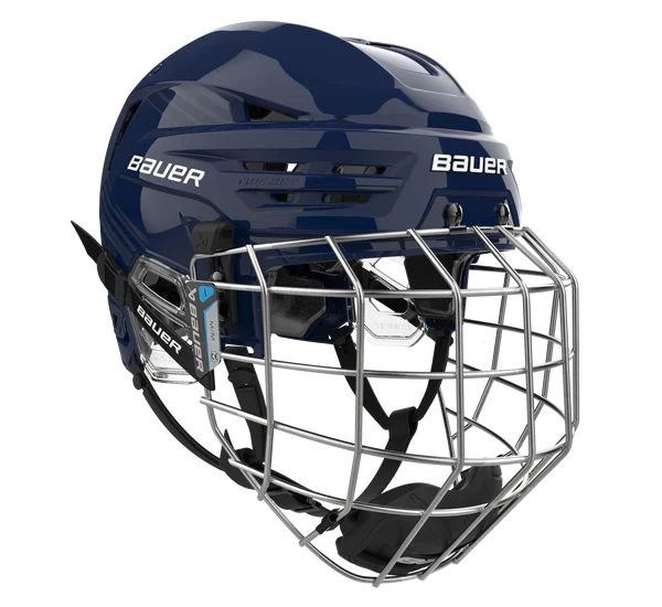 Bauer Re-Akt 90 - Hockey Helmet Combo (Navy) - Retail