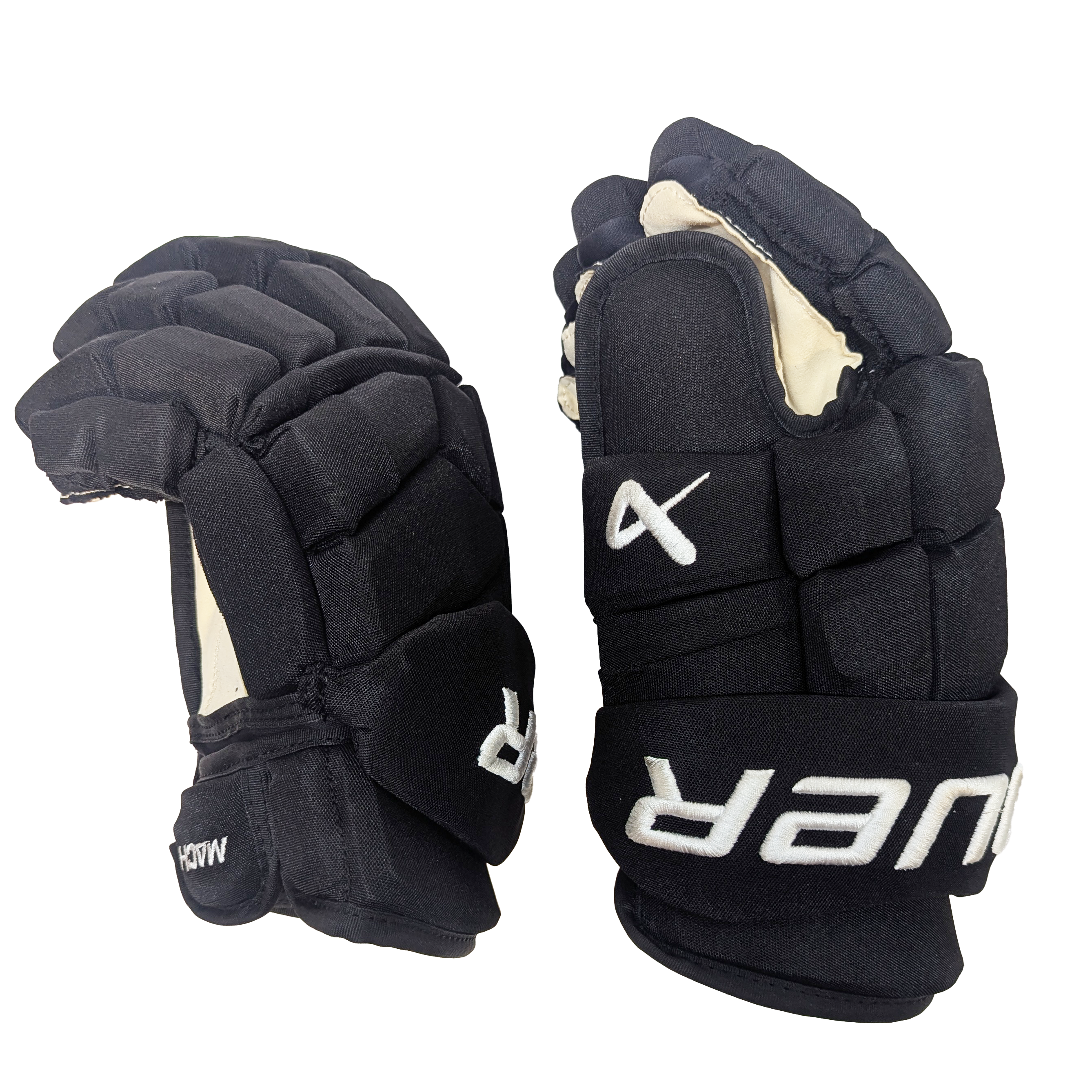 Bauer Supreme Mach - Pro Stock Hockey Glove - Intermediate (Black)
