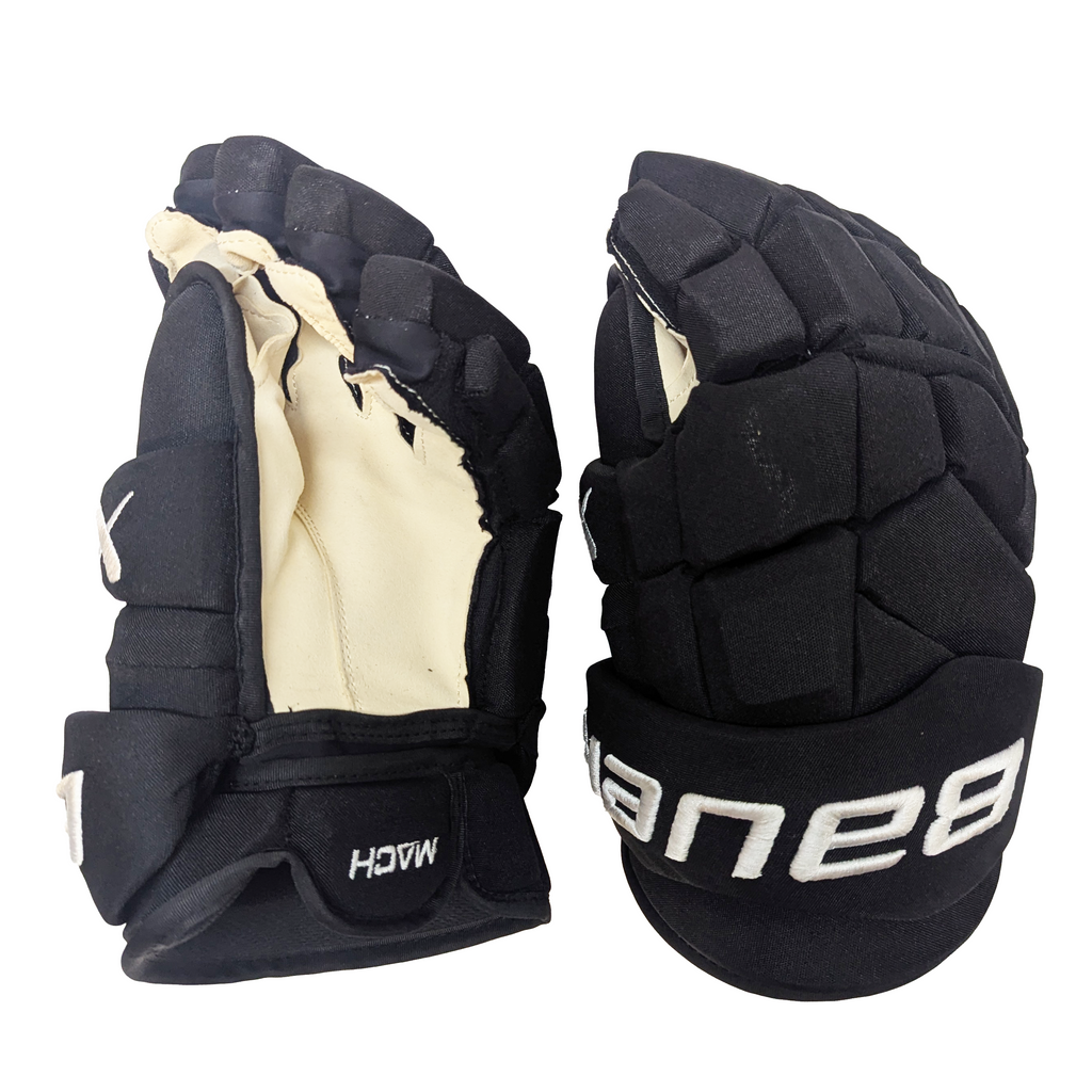 Bauer Supreme Mach - Pro Stock Hockey Glove - Intermediate (Black)