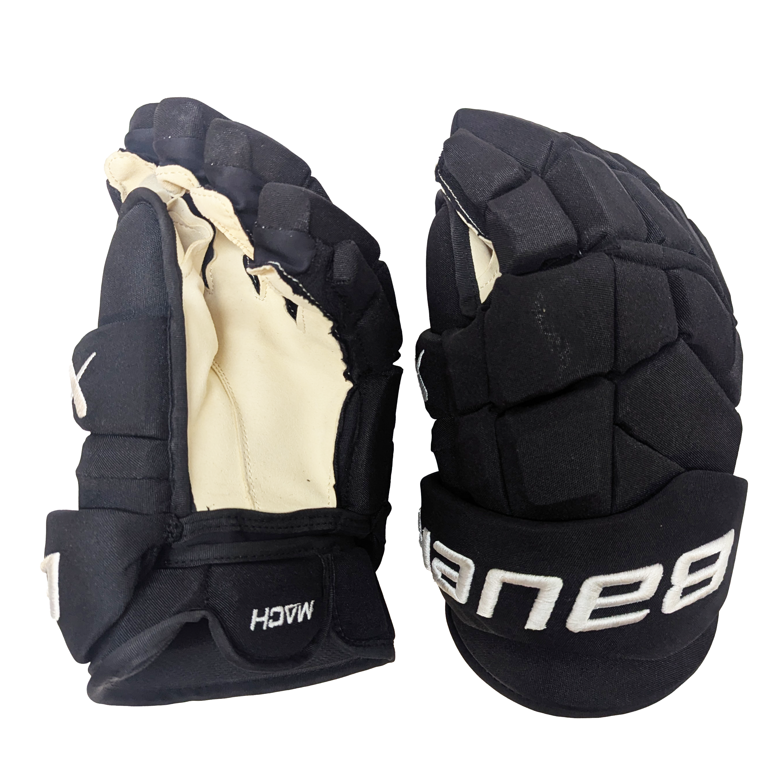 Bauer Supreme Mach - Pro Stock Hockey Glove - Intermediate (Black)