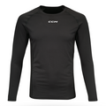 CCM - Performance Compression Long Sleeve Shirt  (Black)