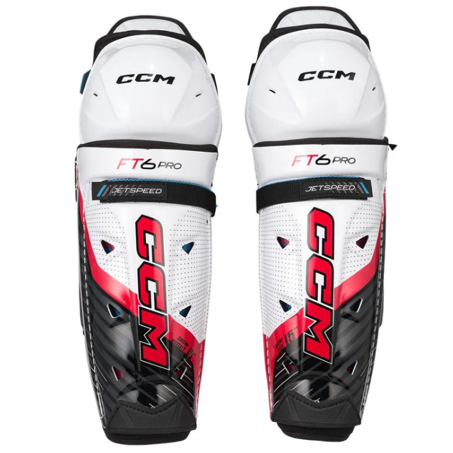 CCM Jetspeed FT6 Pro - Junior Shin Pads