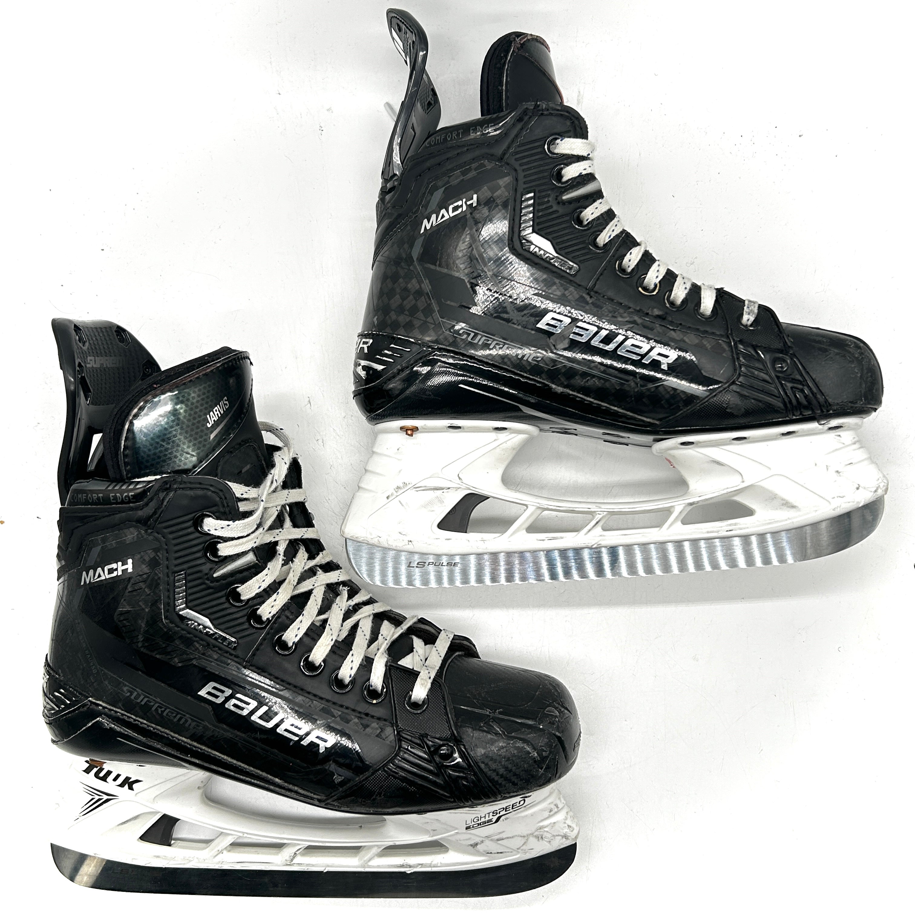 Bauer Supreme Mach - Used NHL Pro Stock Skates - Seth Jarvis - Size L: 7.25D/R: 7.5D #3