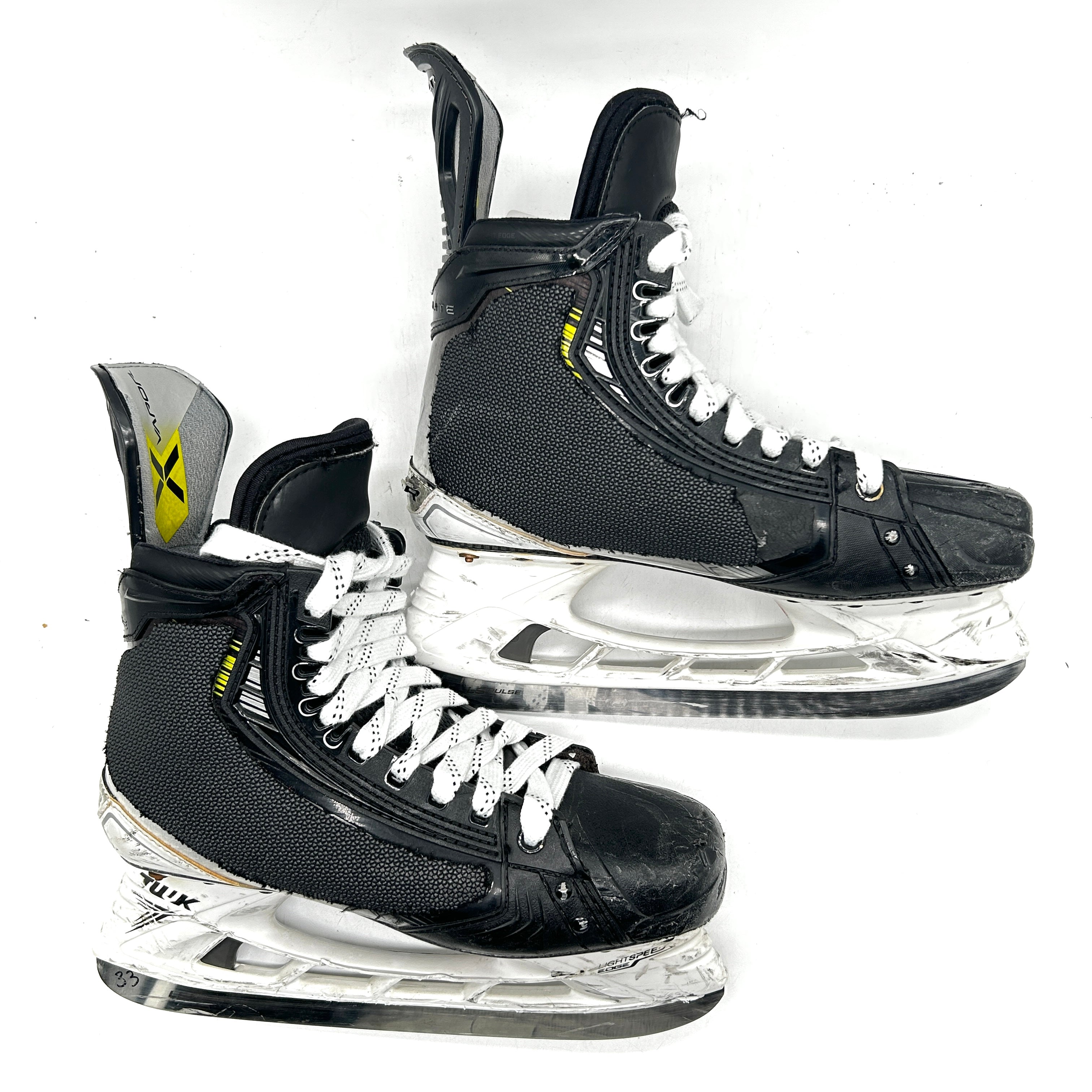 Bauer Vapor Hyperlite 2 - Used NHL Pro Stock Skates - Jalen Chatfield - Size 8.5D #3