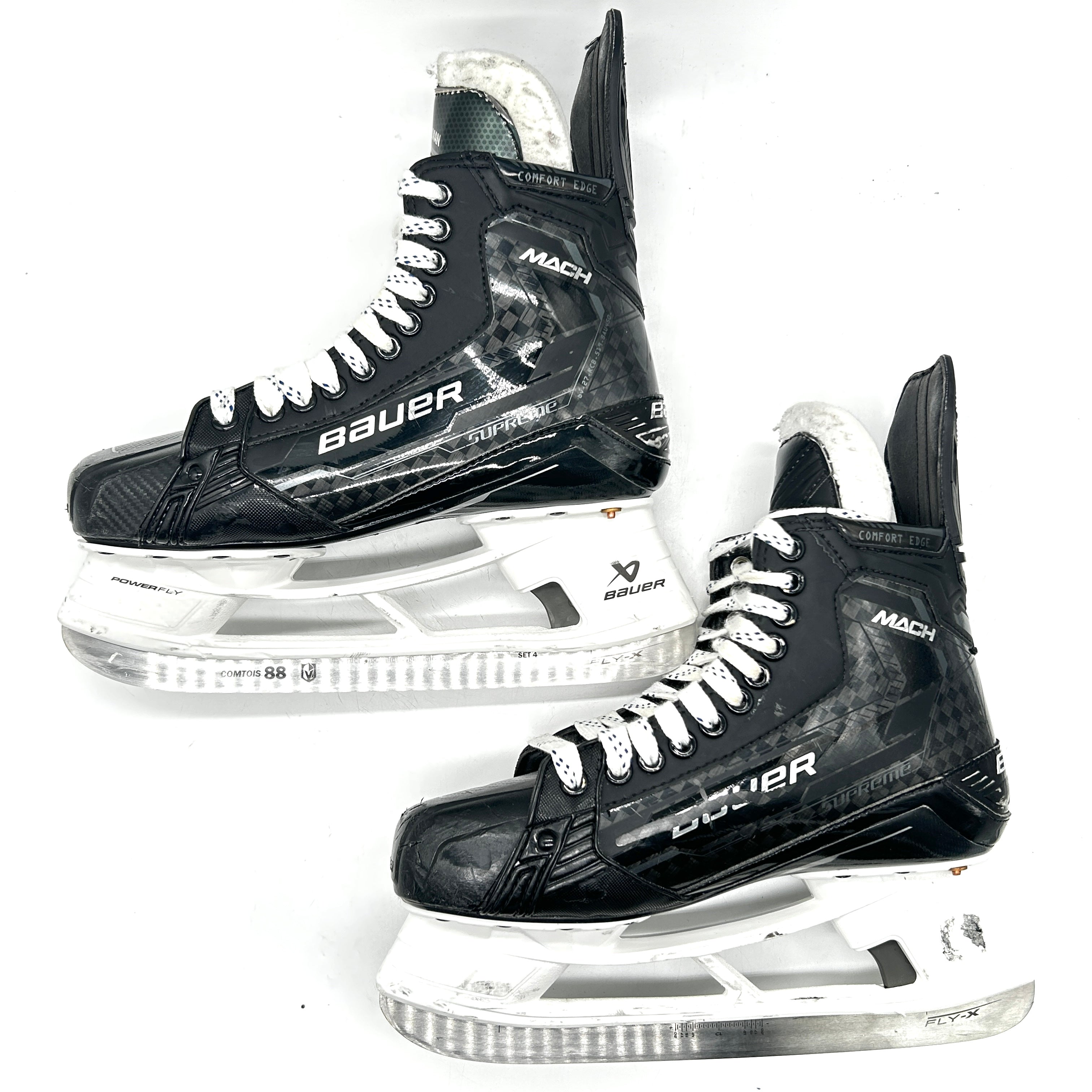 Bauer Supreme Mach - Used NHL Pro Stock Skates - Riley Stillman - Size 9E