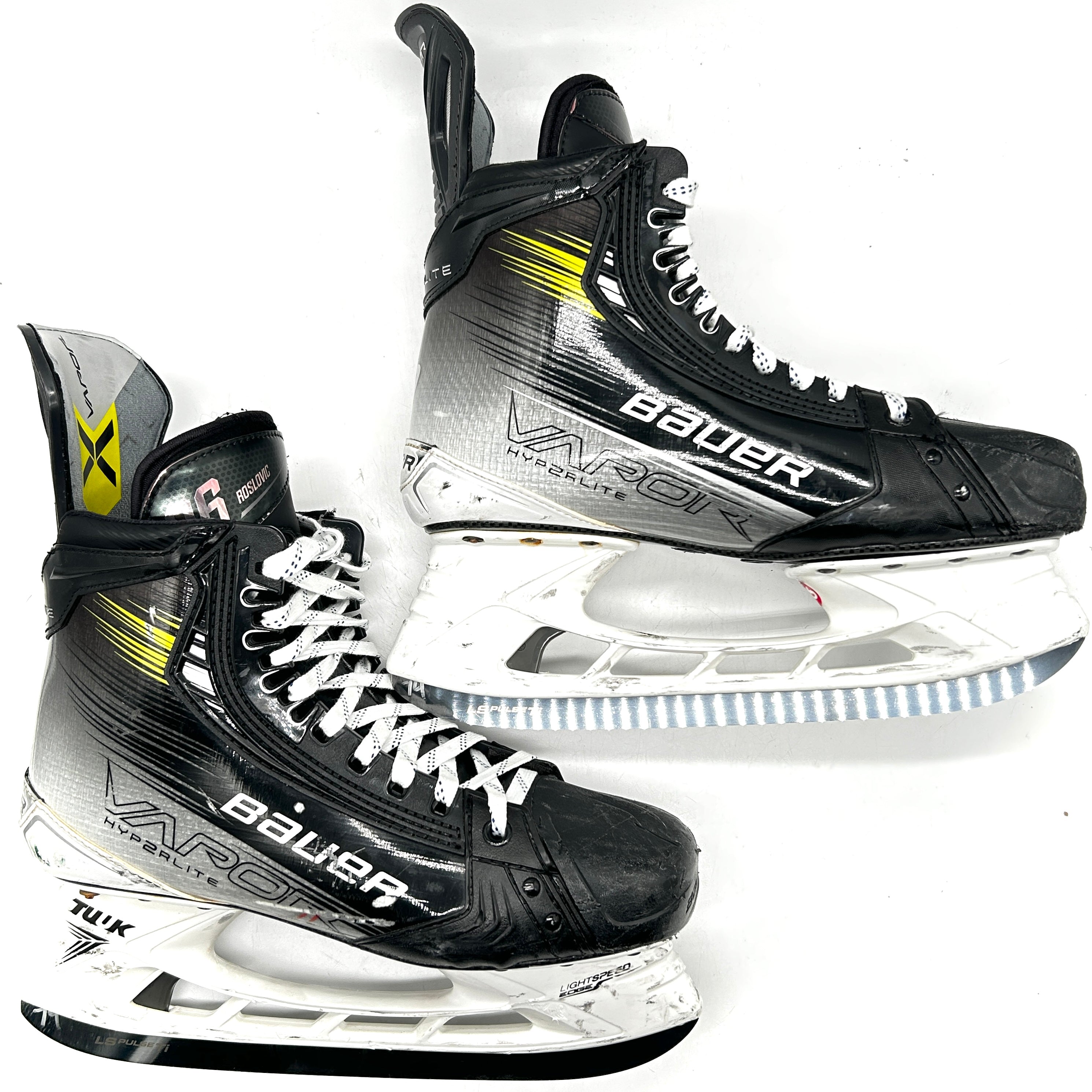 Bauer Vapor Hyperlite 2 - Used NHL Pro Stock Skates - Jack Roslovic - Size 9.5 #4