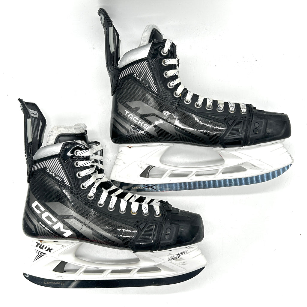 CCM Tacks AS-V Pro - Used NHL Pro Stock Skates - Eric Robinson - Size 8.5