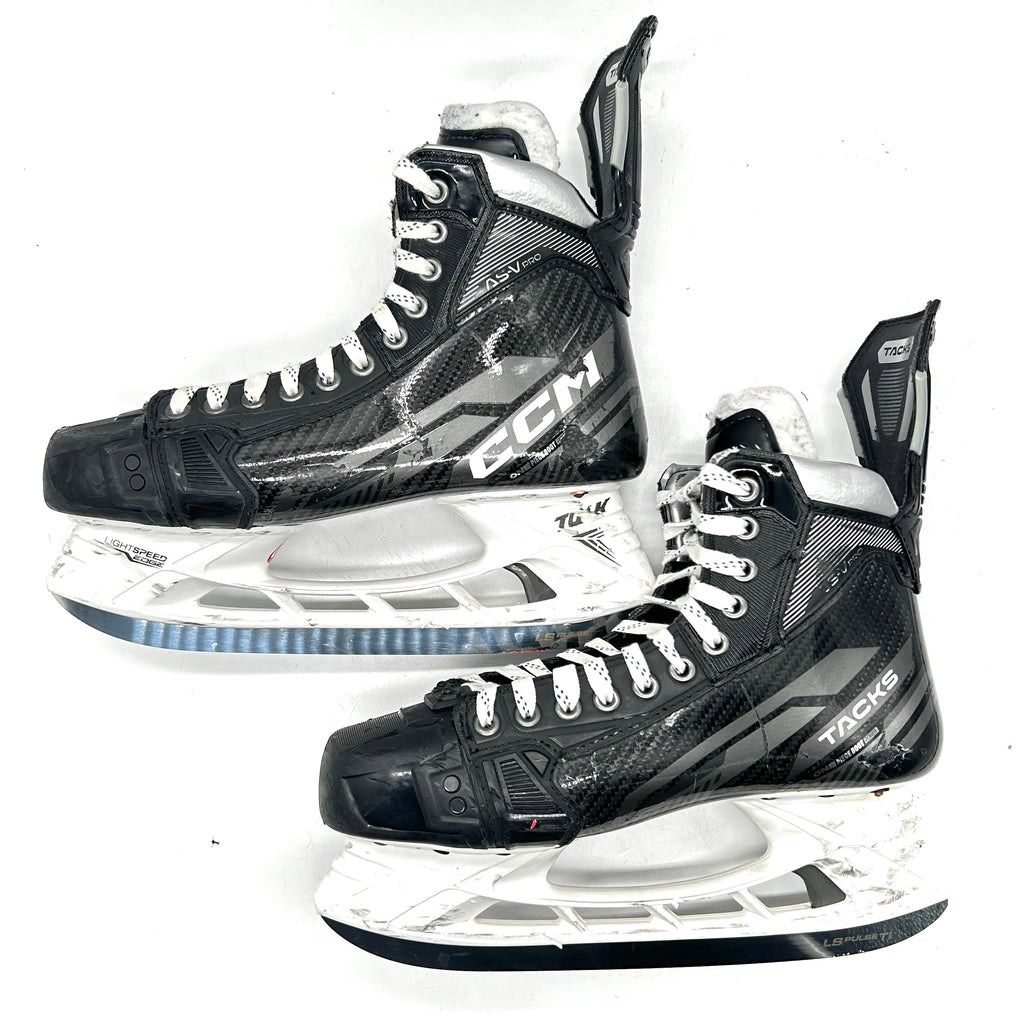 CCM Tacks AS-V Pro - Used NHL Pro Stock Skates - Eric Robinson - Size 8.5