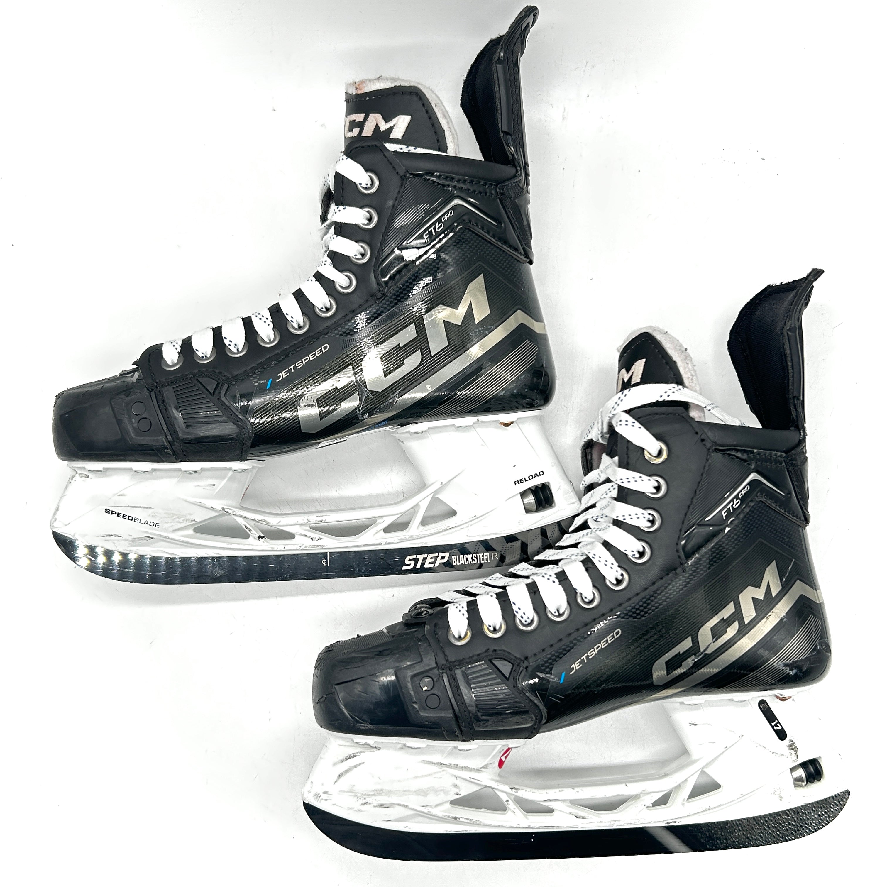 CCM Jetspeed FT6 Pro - Used NHL Pro Stock Skates - Tyson Jost - Size 7.5 #2