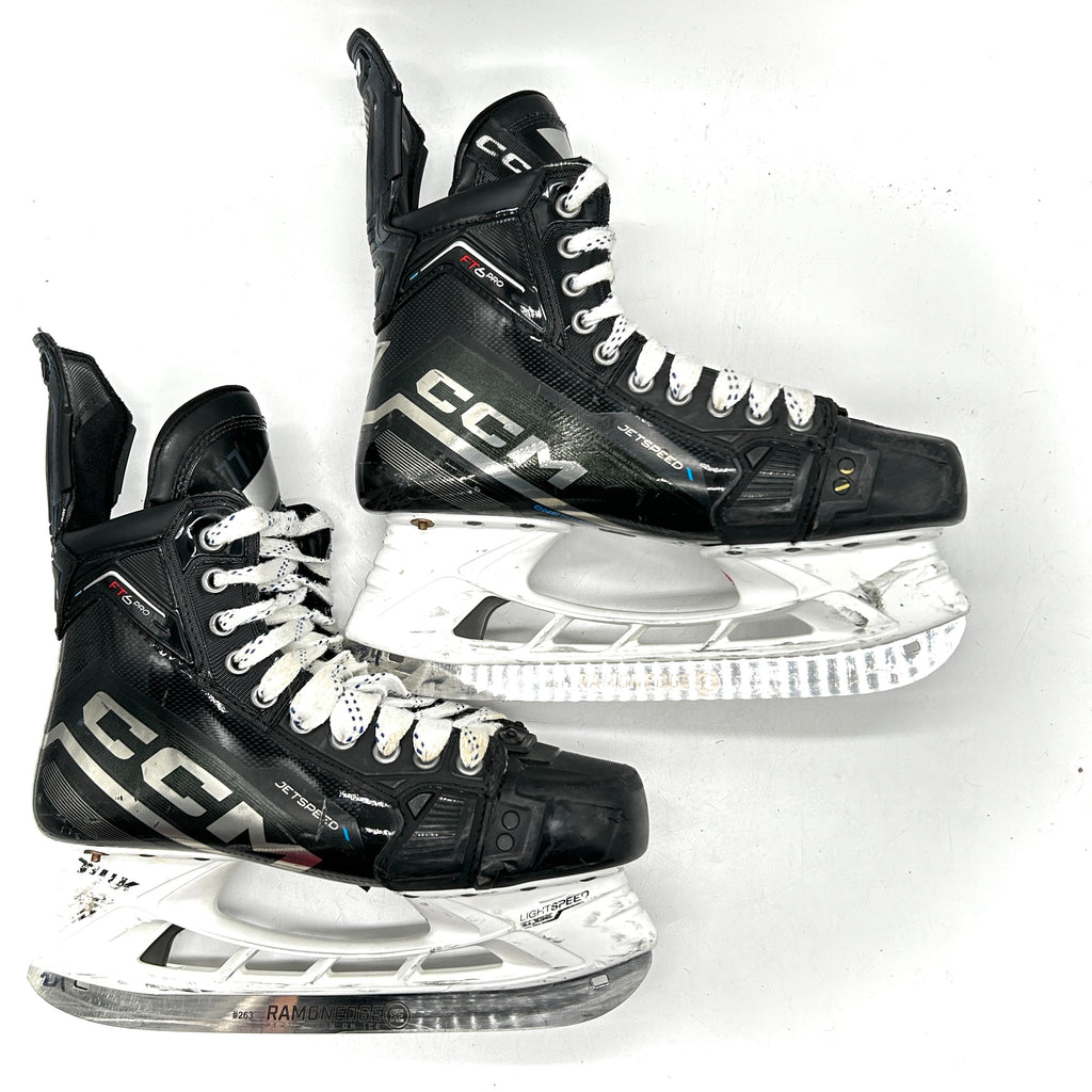 CCM Jetspeed FT6 Pro - Used NHL Pro Stock Skates - Tony De Angelo - Size 7.5