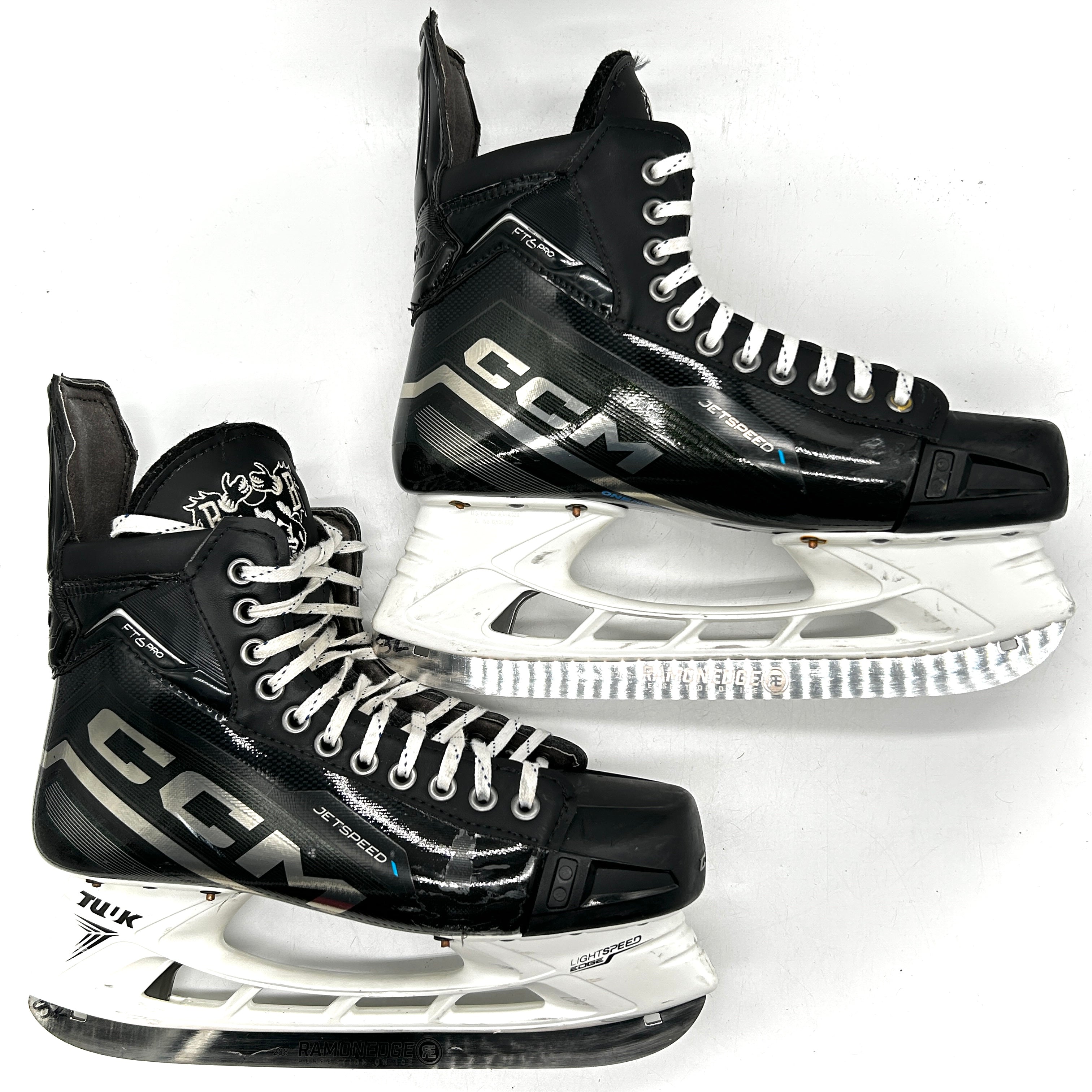 CCM Jetspeed FT6 Pro - Used NHL Pro Stock Skates - Brent Burns - Size 10 #3