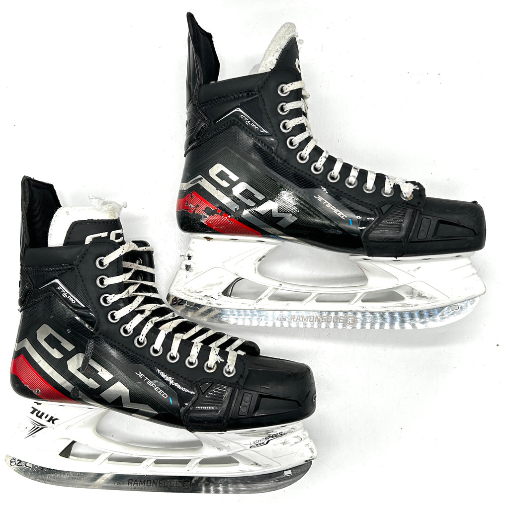 CCM Jetspeed FT6 Pro - Used NHL Pro Stock Skates - Stefan Noesen - Size 10