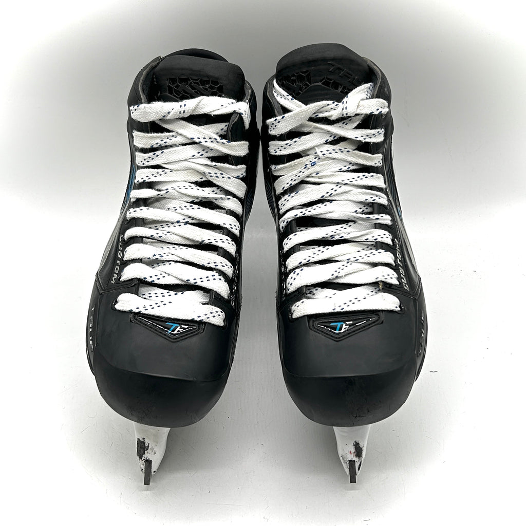 TRUE Pro Custom - Used NHL Pro Stock Goalie Skates - Freddie Anderson - Size 9.5