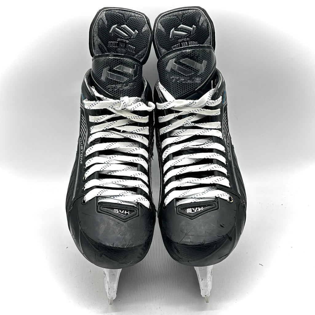 TRUE Pro Custom - Used NHL Pro Stock Skates - Logan Stankoven - Size 7