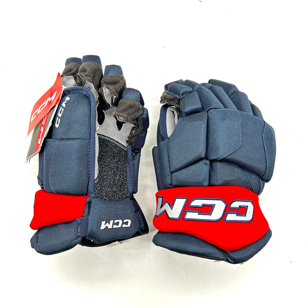 CCM HGJSCHLPP - Pro Stock Hockey Glove (Navy/Red)