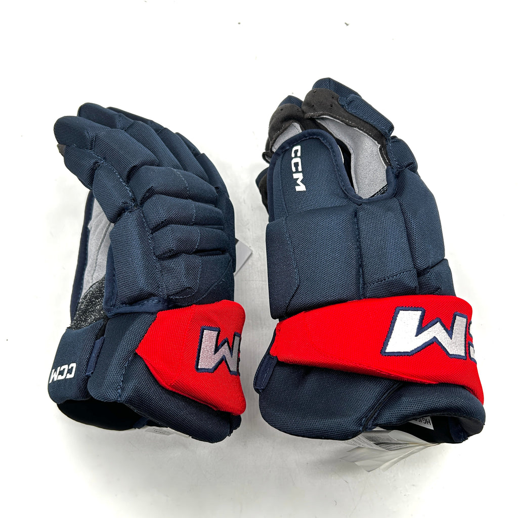 CCM HGJSCHL - Pro Stock Hockey Glove (Navy/Red)
