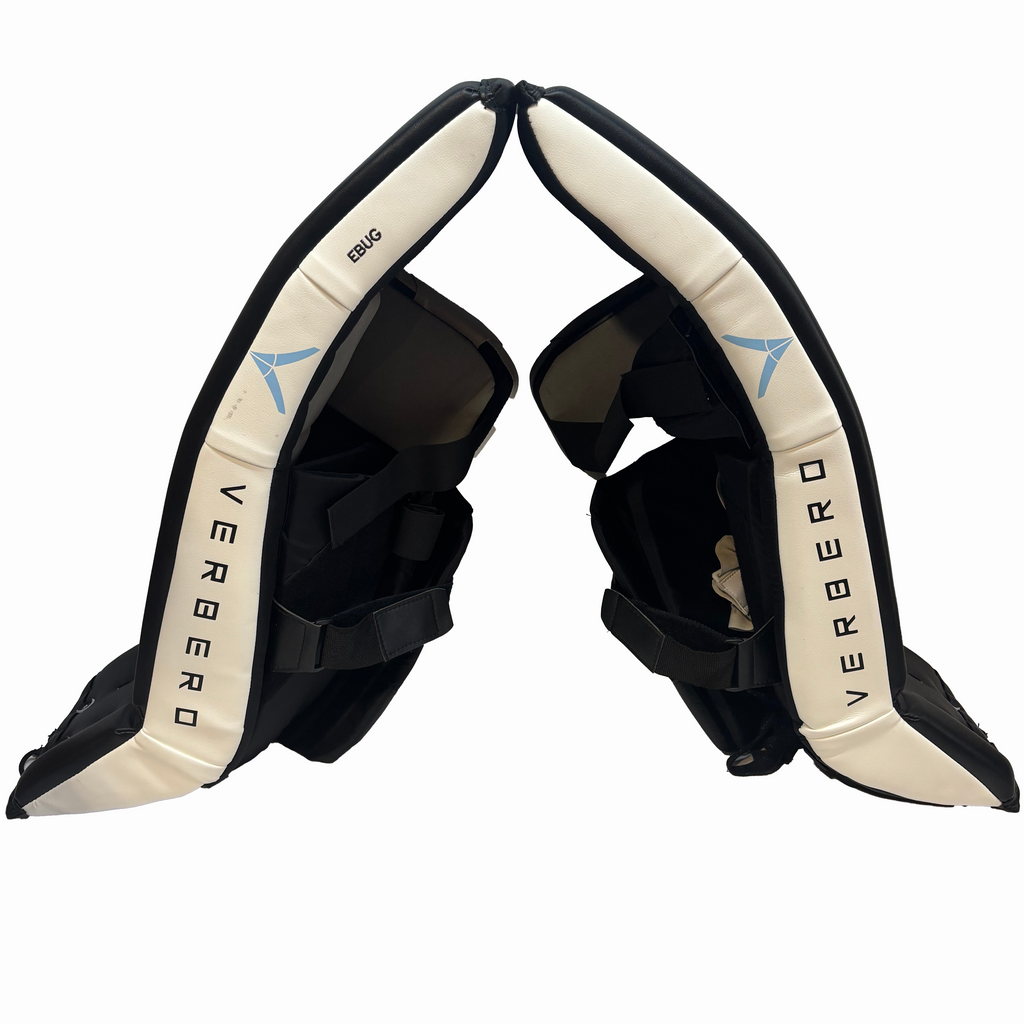 Verbero - New Pro Stock Goalie Pads (White/Black)