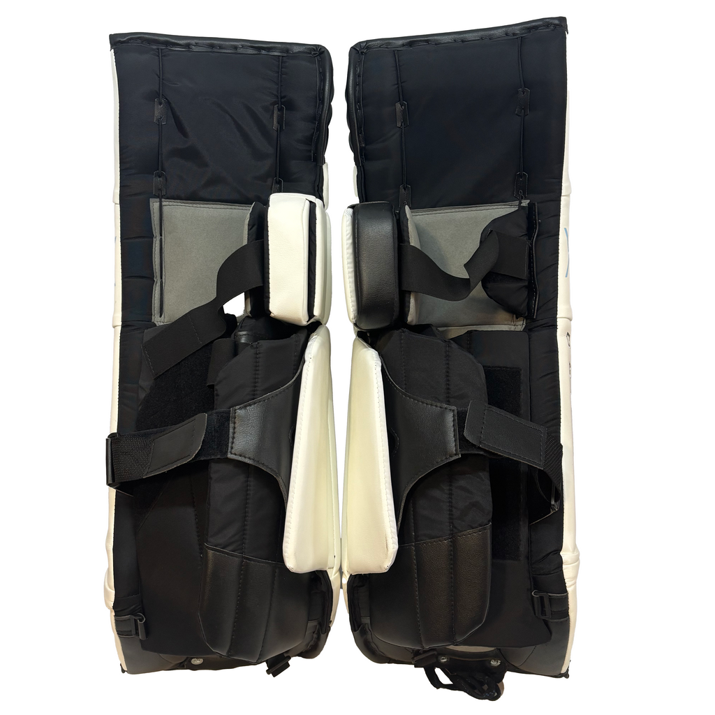 Verbero - New Pro Stock Goalie Pads (White/Black)