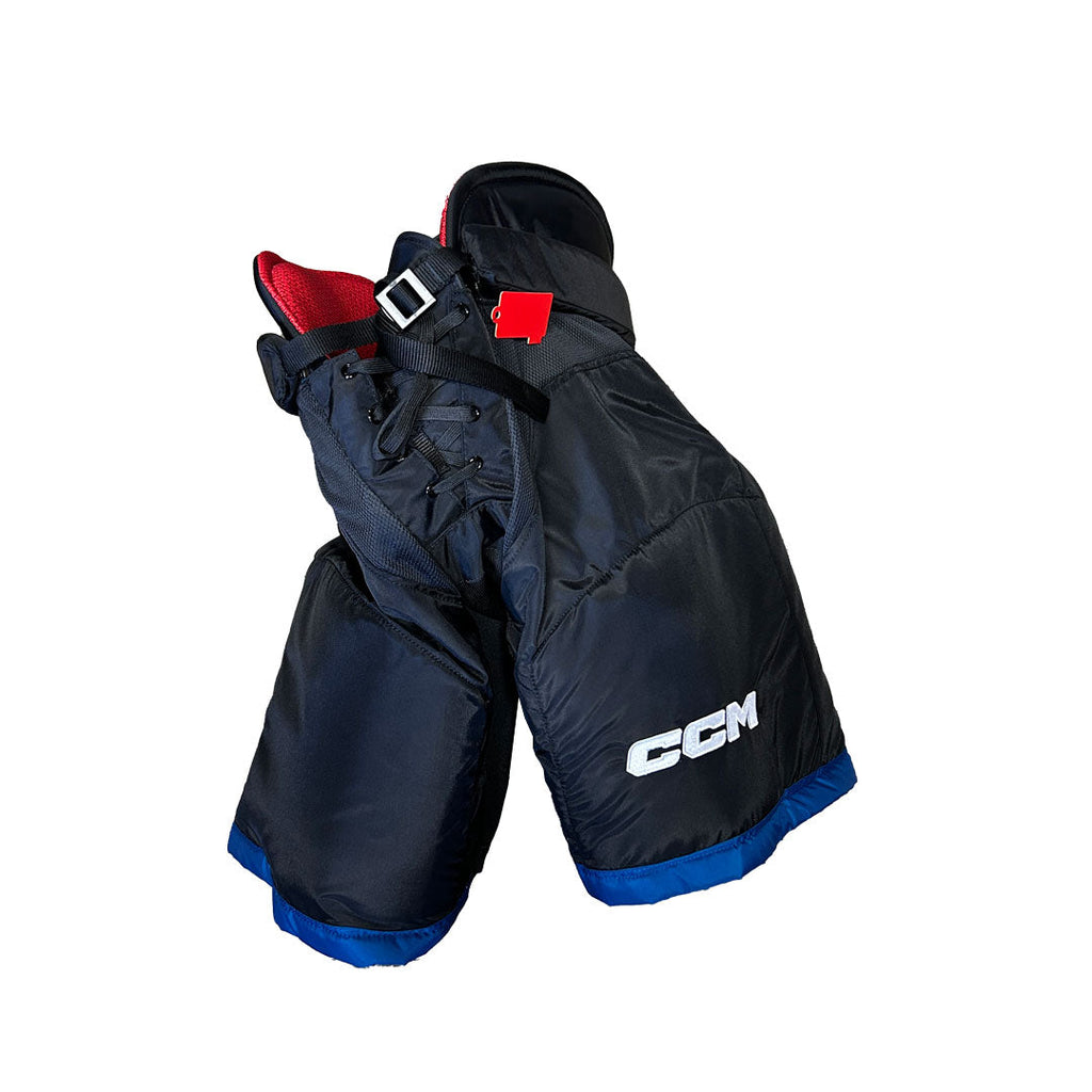 CCM HP45 - NHL Pro Stock Hockey Pants - Columbus Blue Jackets (Black/Blue)
