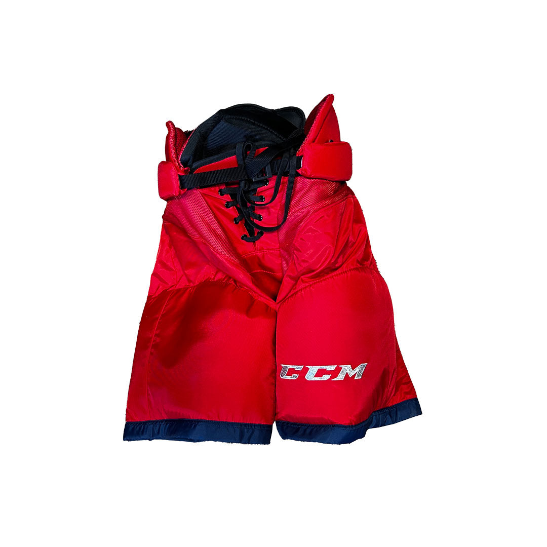 CCM HP45X - NHL Pro Stock Hockey Pants - Columbus Blue Jackets (Red/Blue)