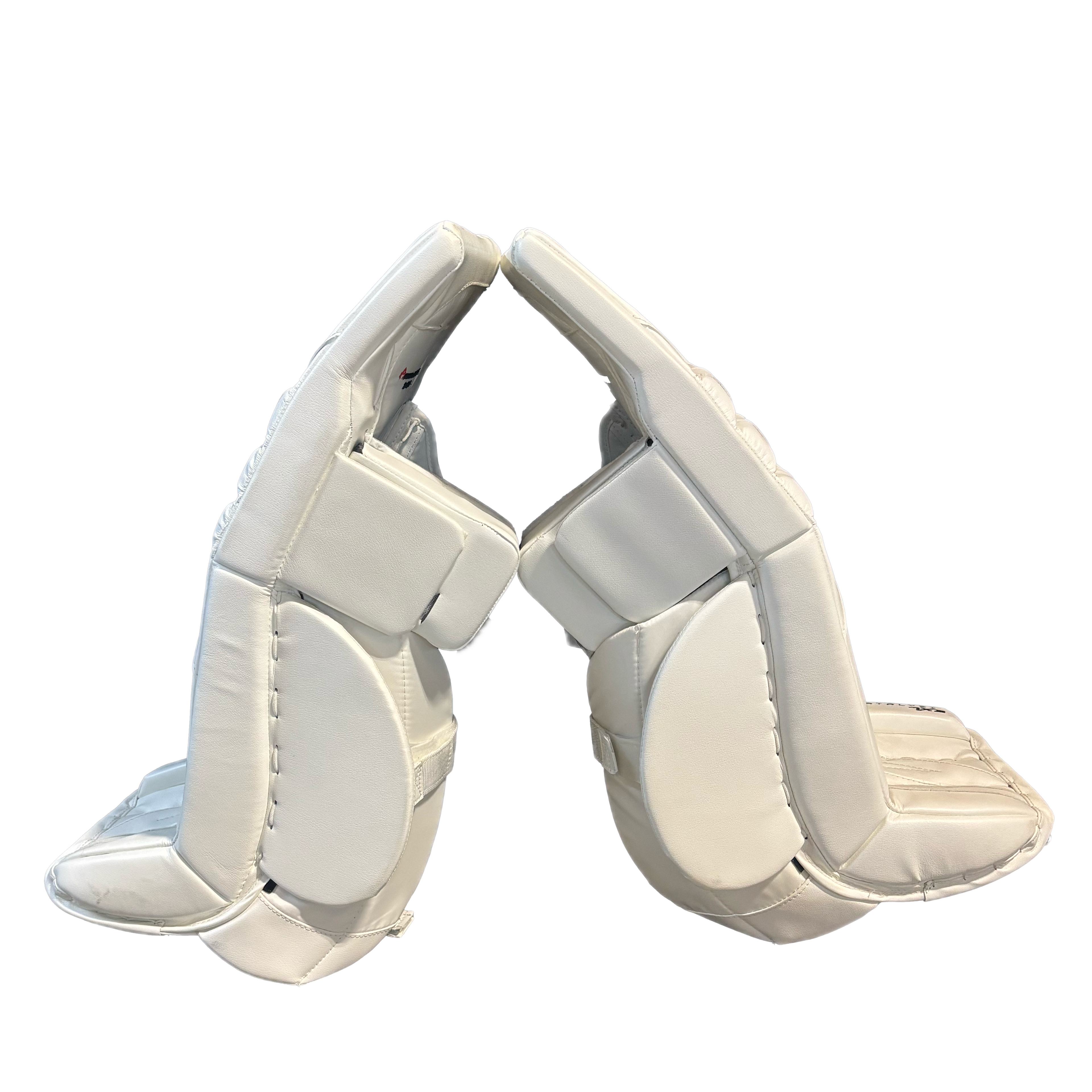 True Catalyst 7X3 - New Goalie Pad Set - Intermediate (White)