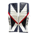 CCM Extreme Flex 5 - New Pro Stock Goalie Pads (White/Navy/Red)