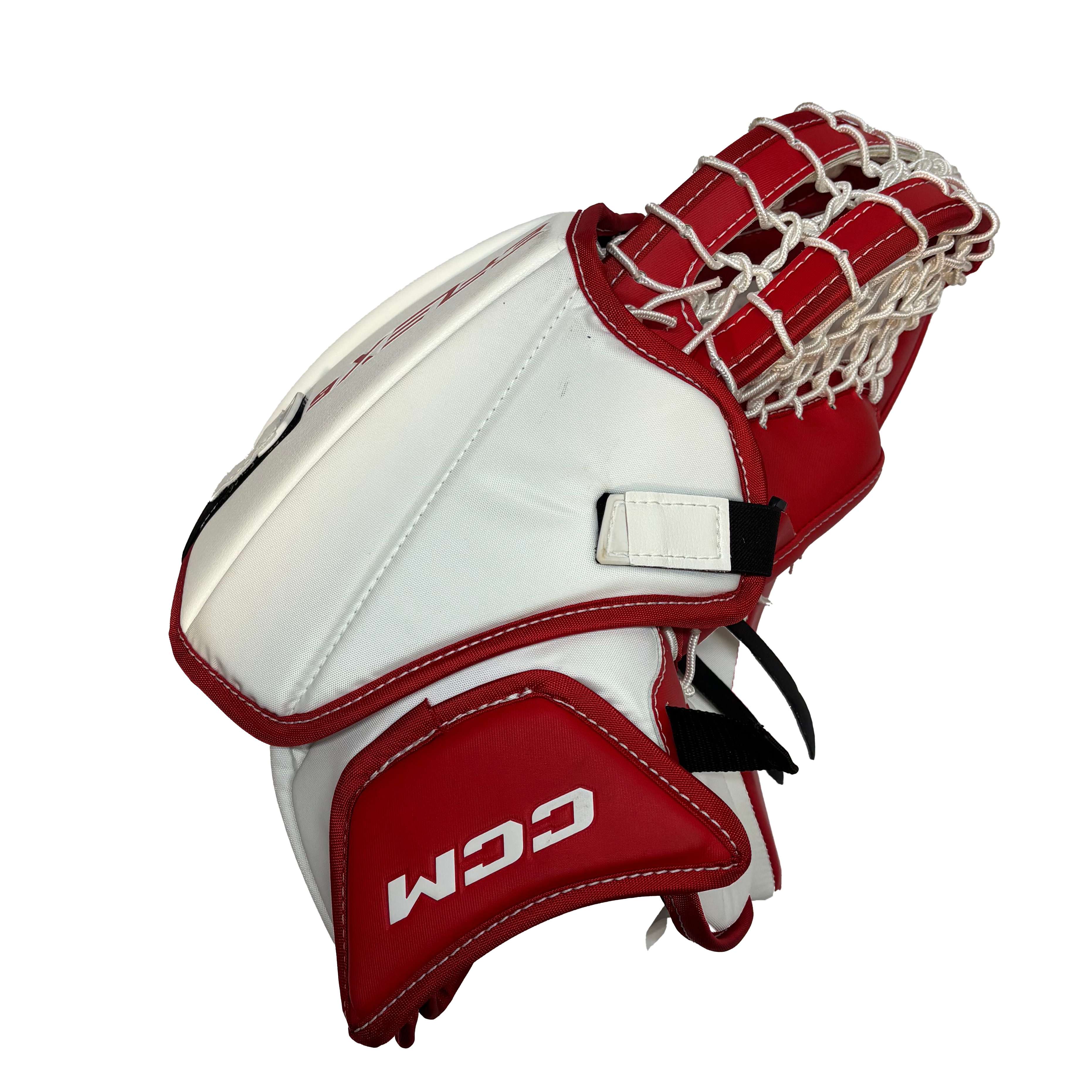 CCM Extreme Flex 6 - New Pro Stock Goalie Glove (White/Red)