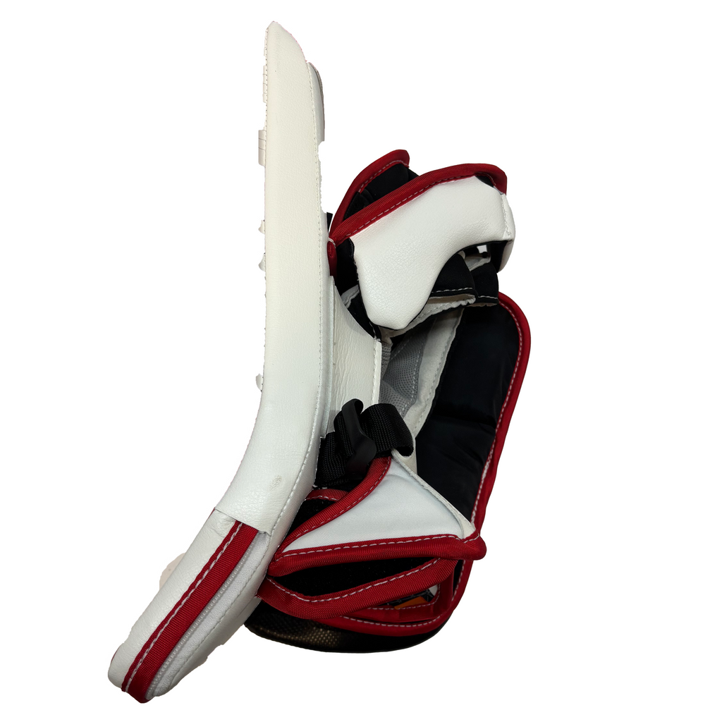 CCM Extreme Flex 6 - New Pro Stock Goalie Blocker (White/Red)