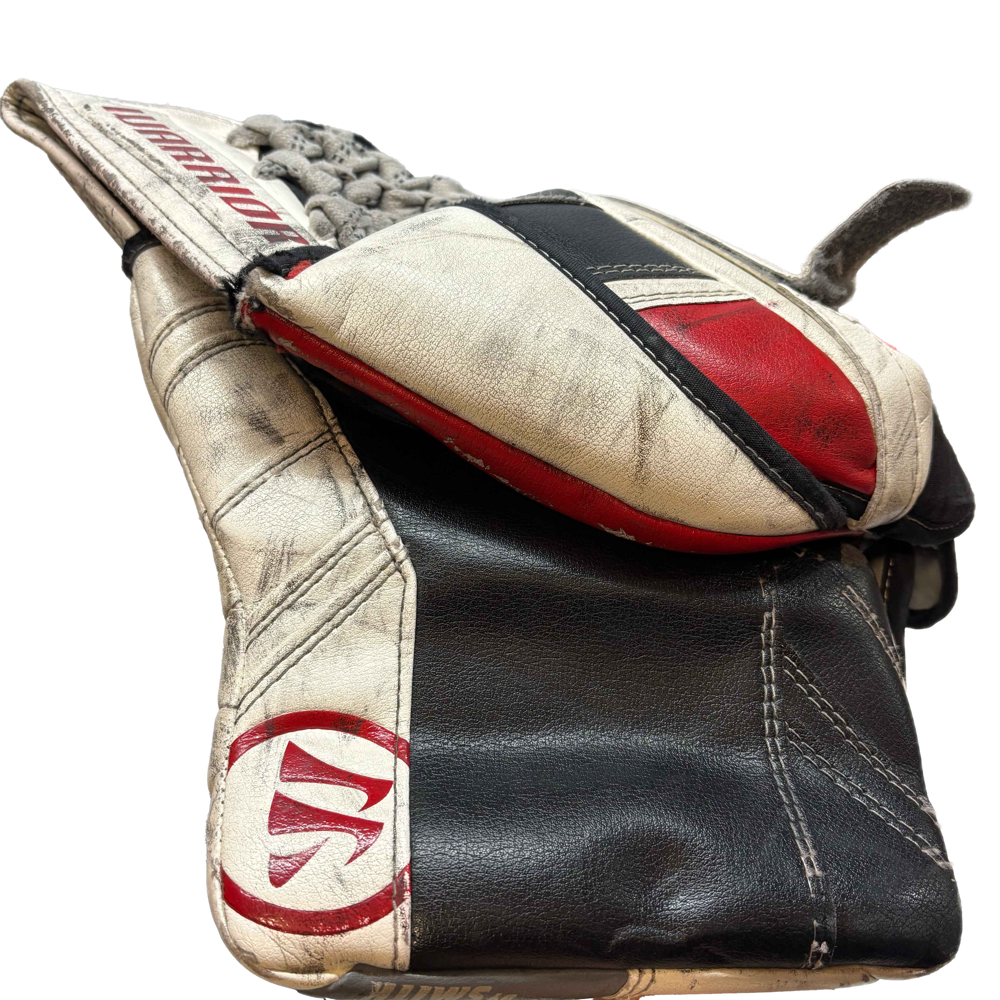 Warrior Ritual G3 Pro - Used Senior Goalie Glove (White/Black/Red)