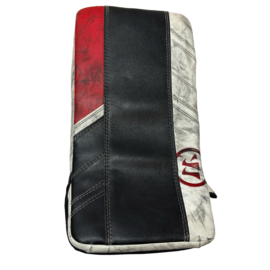 Warrior Ritual G3 Pro - Used Senior Goalie Blocker (White/Black/Red)
