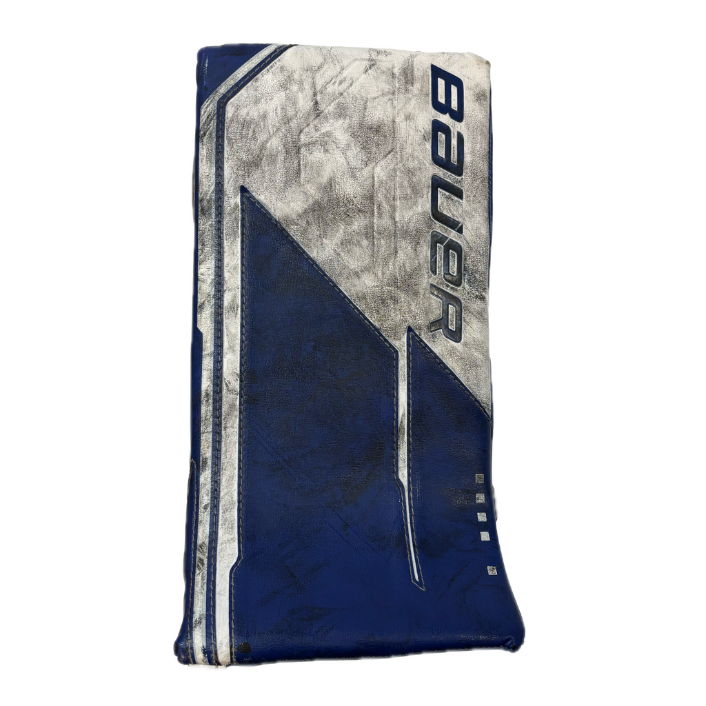 Bauer Supreme M5 Pro - Used Intermediate Goalie Blocker (Blue/White)