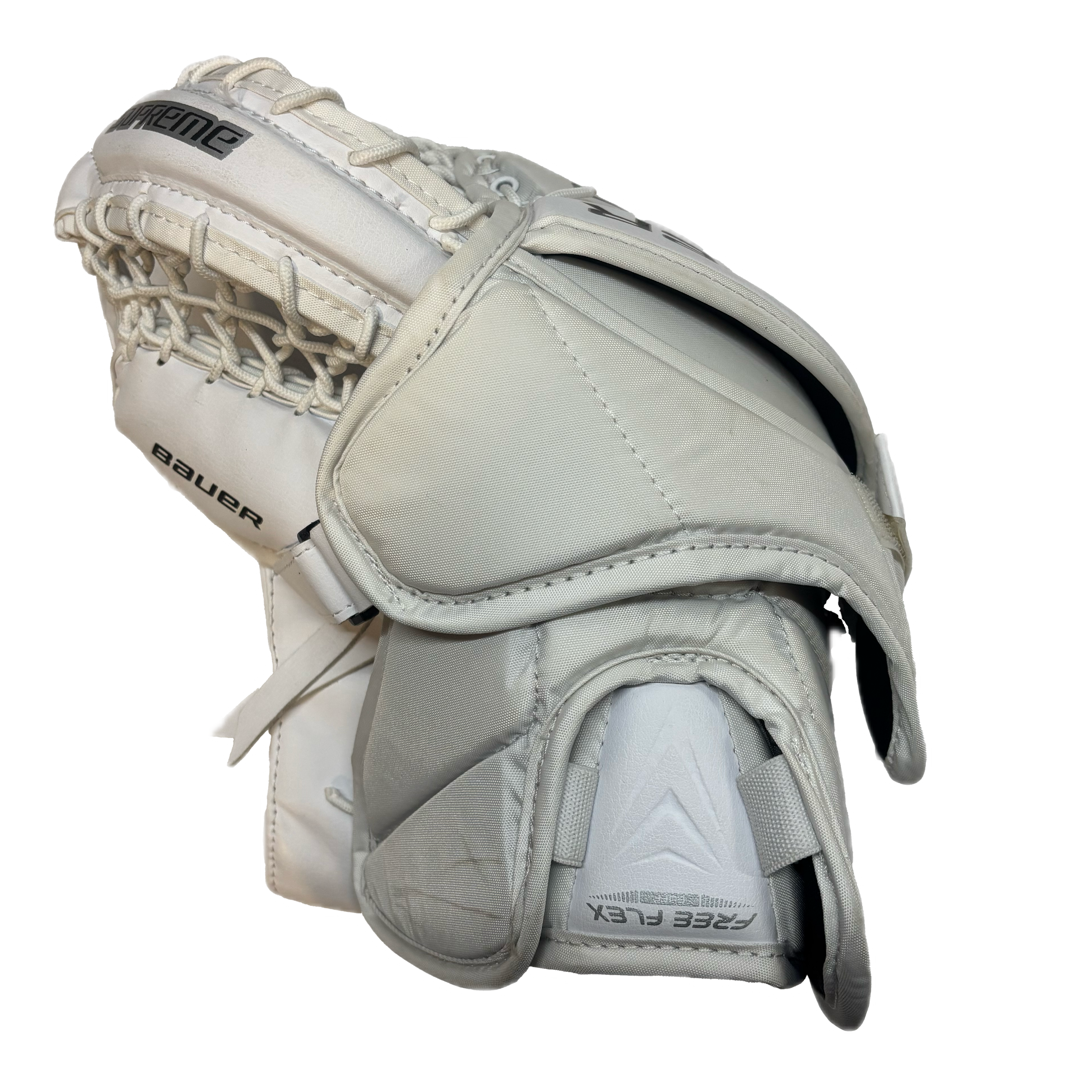 Bauer Supreme S170 - New Full Right Goalie Trapper - Junior (White)