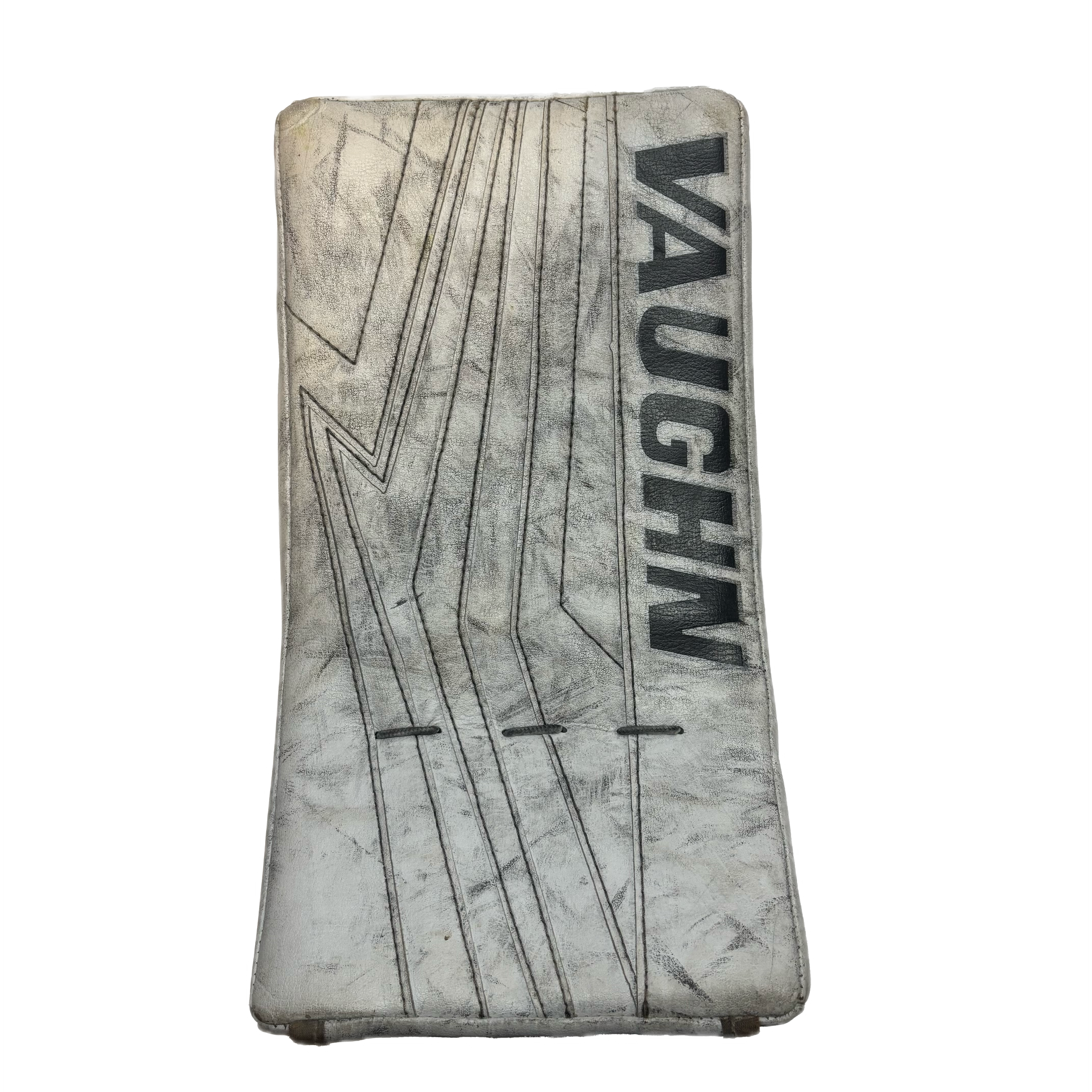 Vaughn Velocity V9 - Used Pro Stock Goalie Blocker (White)
