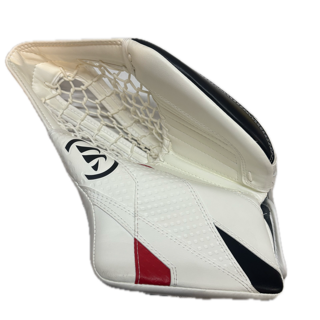 Warrior RG7.1 - New Goalie Trapper (White/Black/Red)