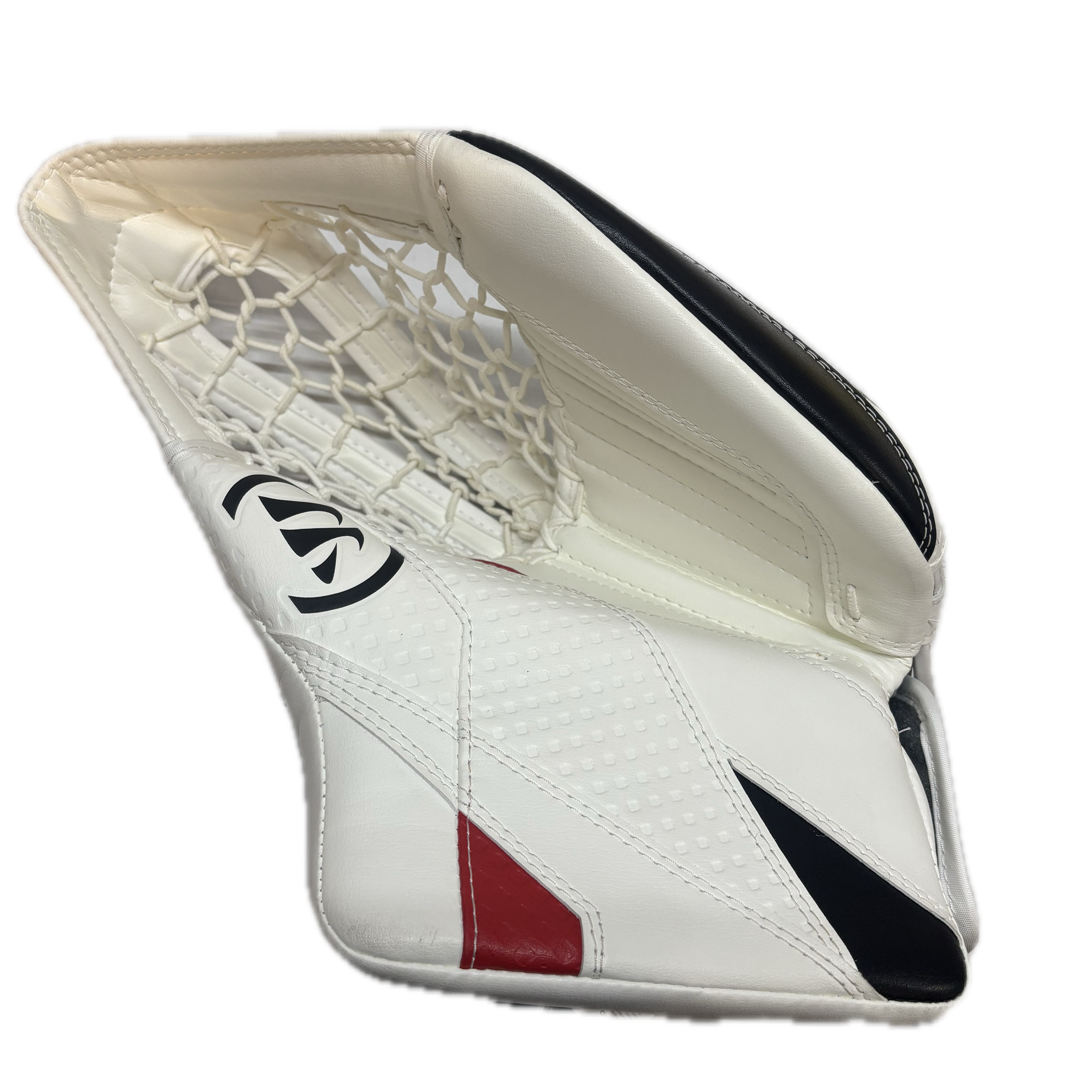 Warrior RG7.1 - New Goalie Trapper (White/Black/Red)