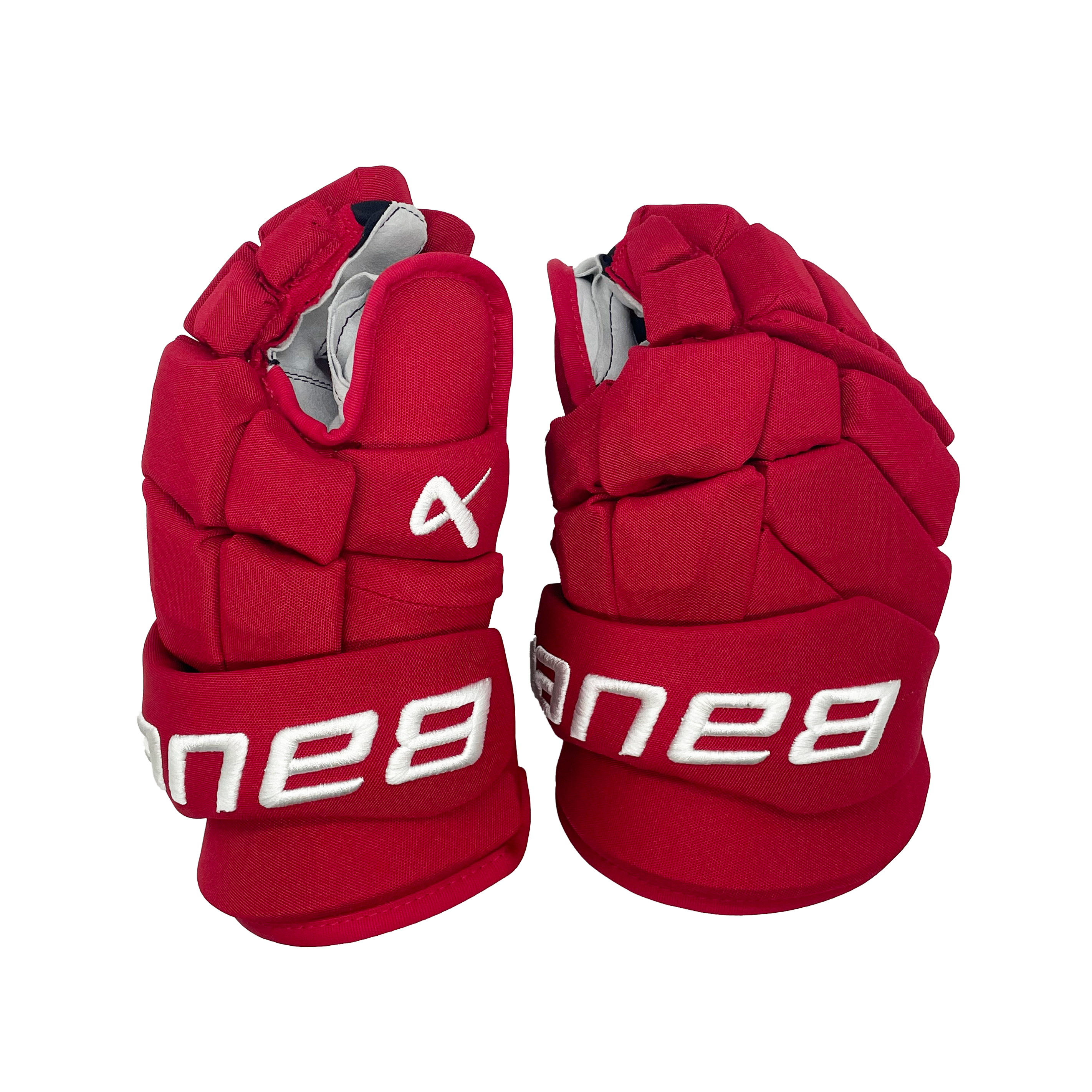 Bauer Supreme Mach - NCAA Pro Stock Glove (Red) - Intermediate