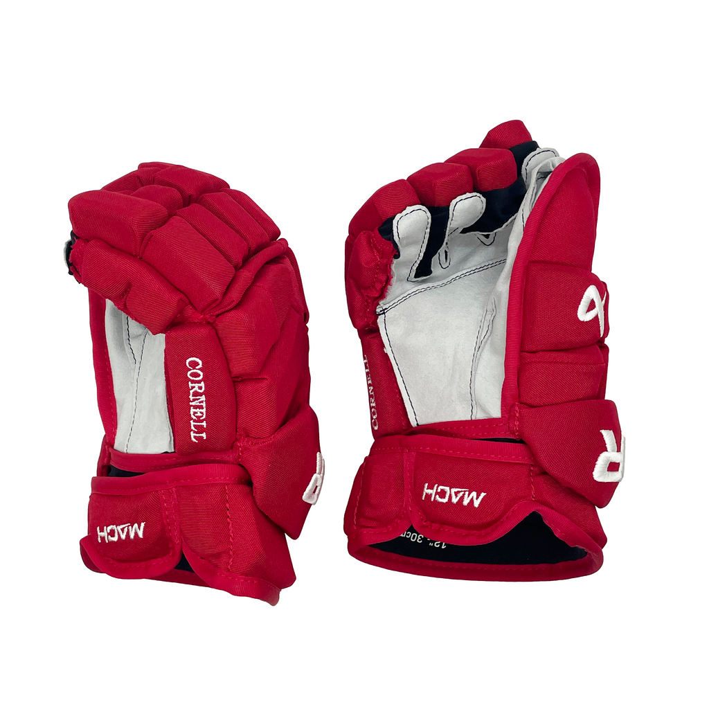 Bauer Supreme Mach - NCAA Pro Stock Glove (Red) - Intermediate