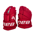 Bauer Vapor Hyperlite - NCAA Pro Stock Glove (Red) - Intermediate
