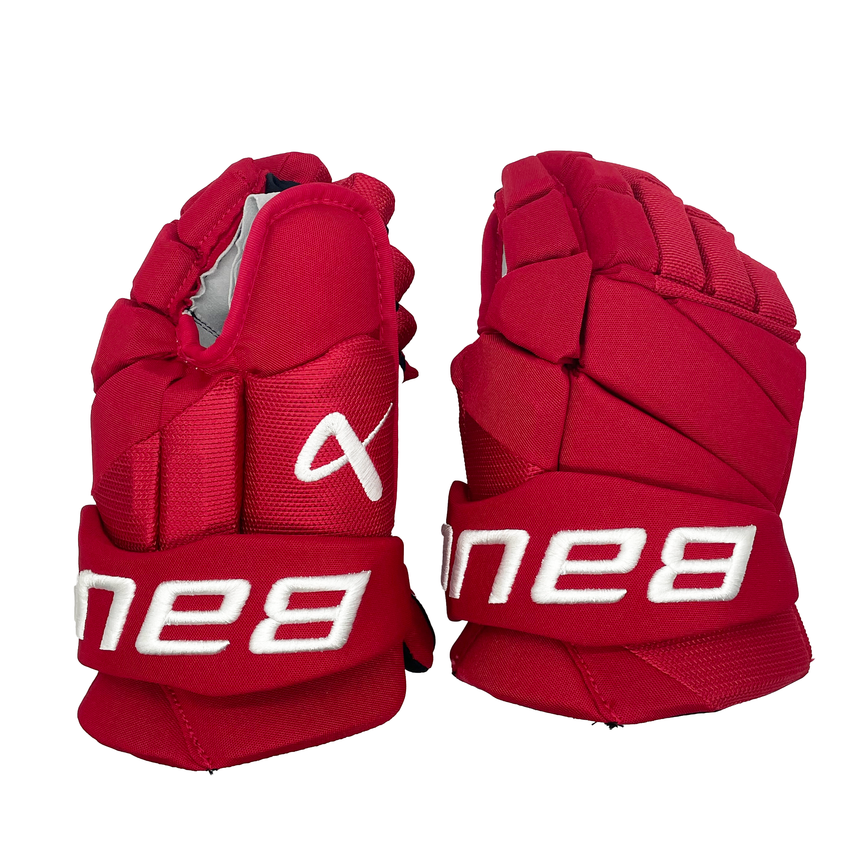Bauer Vapor Hyperlite - NCAA Pro Stock Glove (Red) - Intermediate