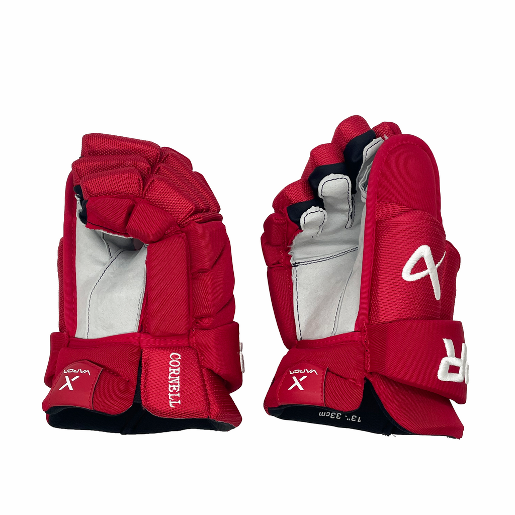 Bauer Vapor Hyperlite - NCAA Pro Stock Glove (Red) - Intermediate