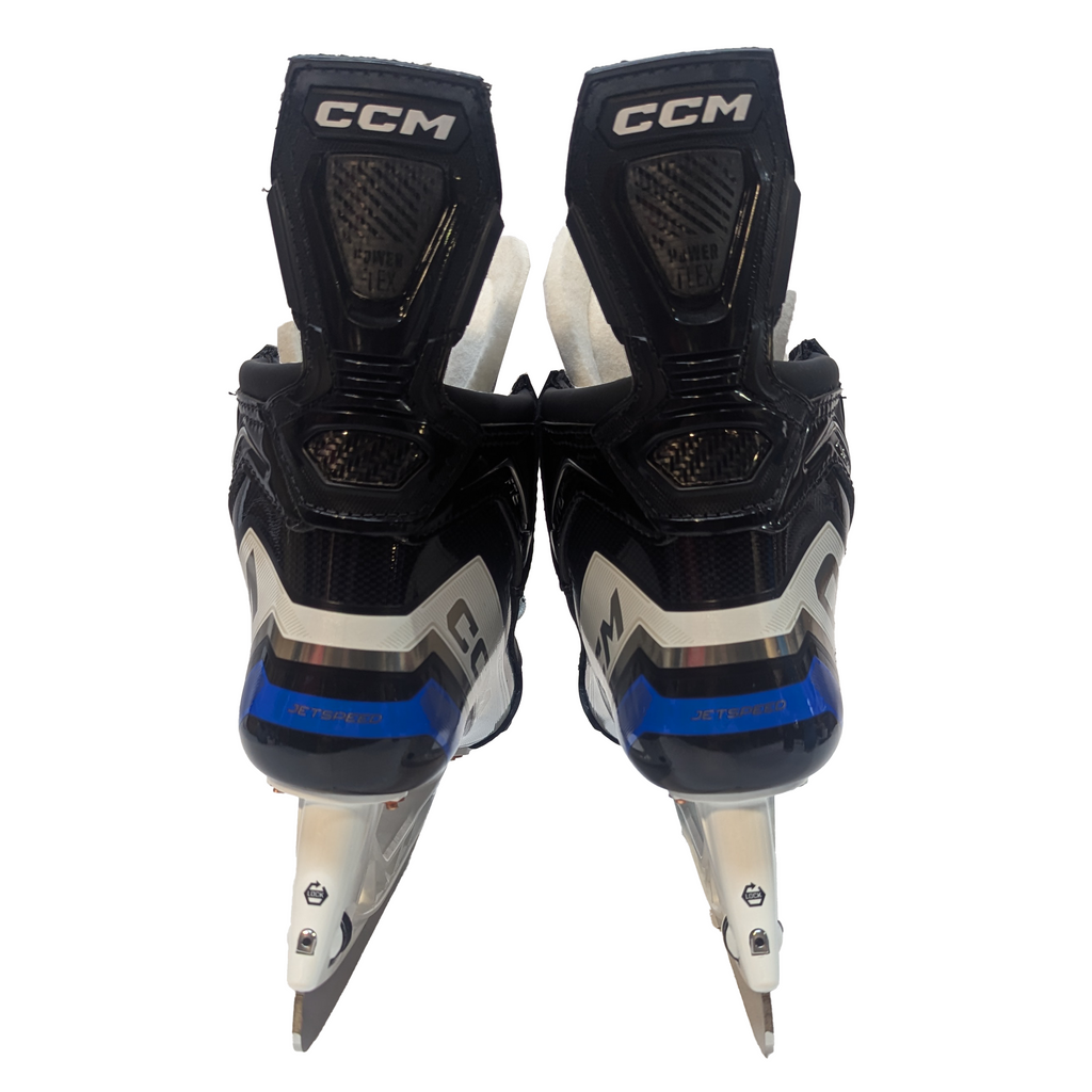 CCM Jetspeed FT6 Pro - Pro Stock Hockey Skates - Size 7R (Blue/White)