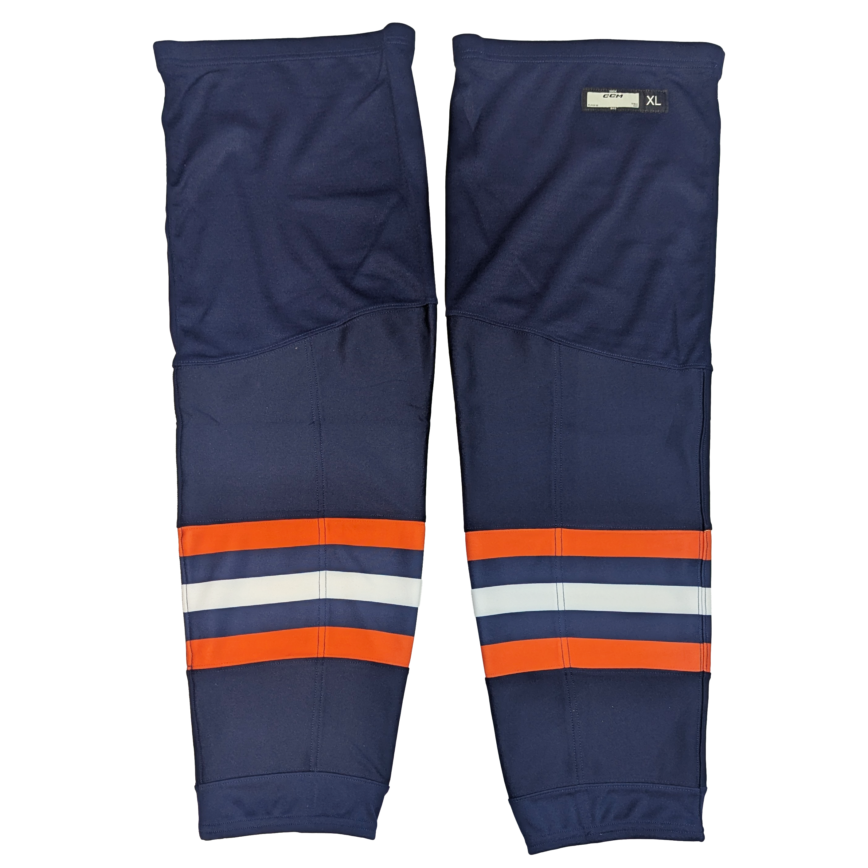 CCM - New WHL Game Sock (Navy/Orange/White)