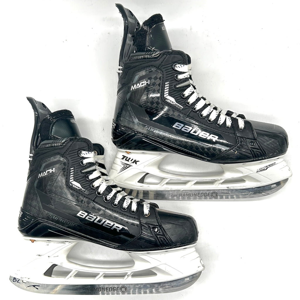 Bauer Supreme Mach - Used NHL Pro Stock Skates - Jesperi Kotkaniemi - Size 8 7/8D