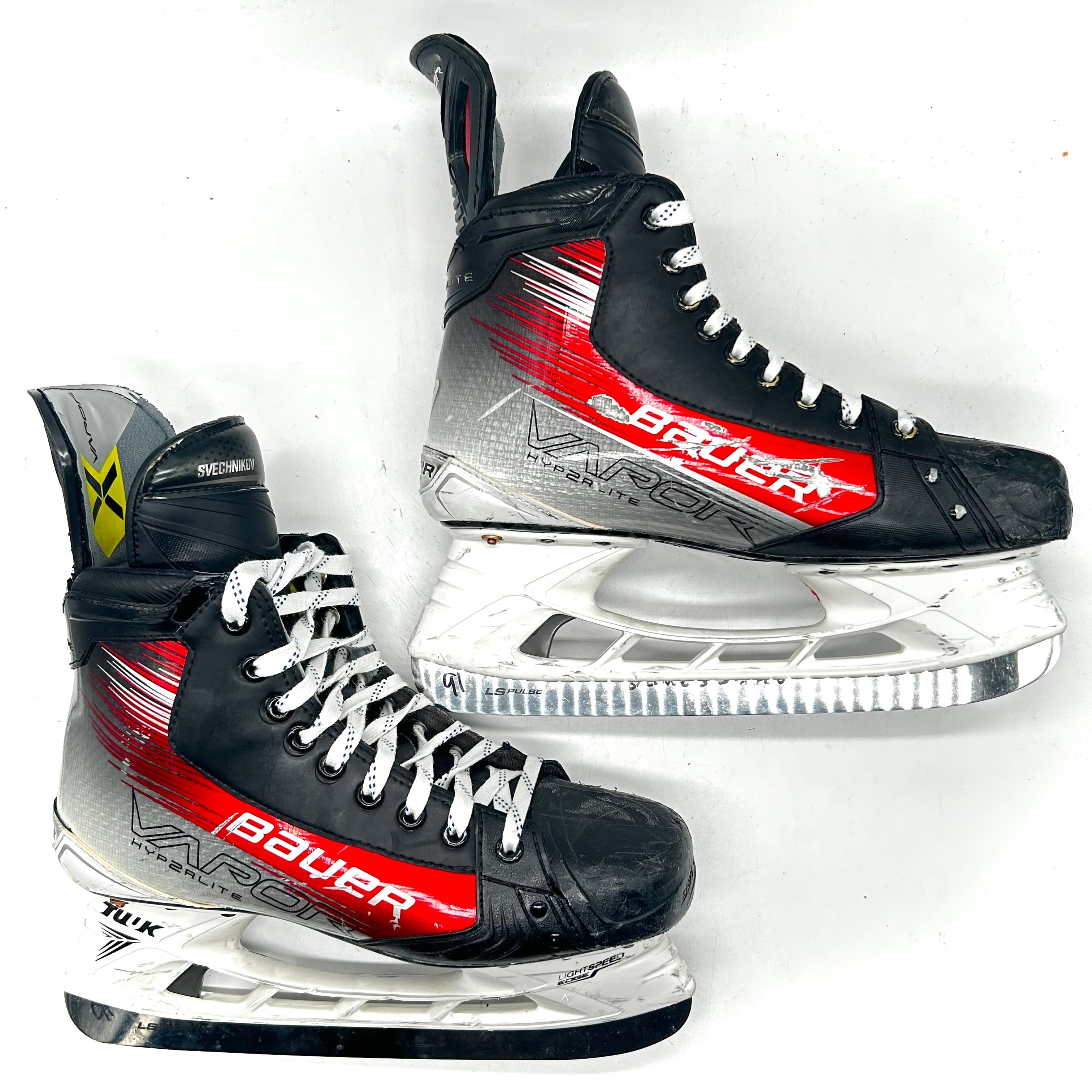 Bauer Vapor Hyperlite 2 - Used NHL Pro Stock Skates - Andrei Svechnikov - Size 9.25D