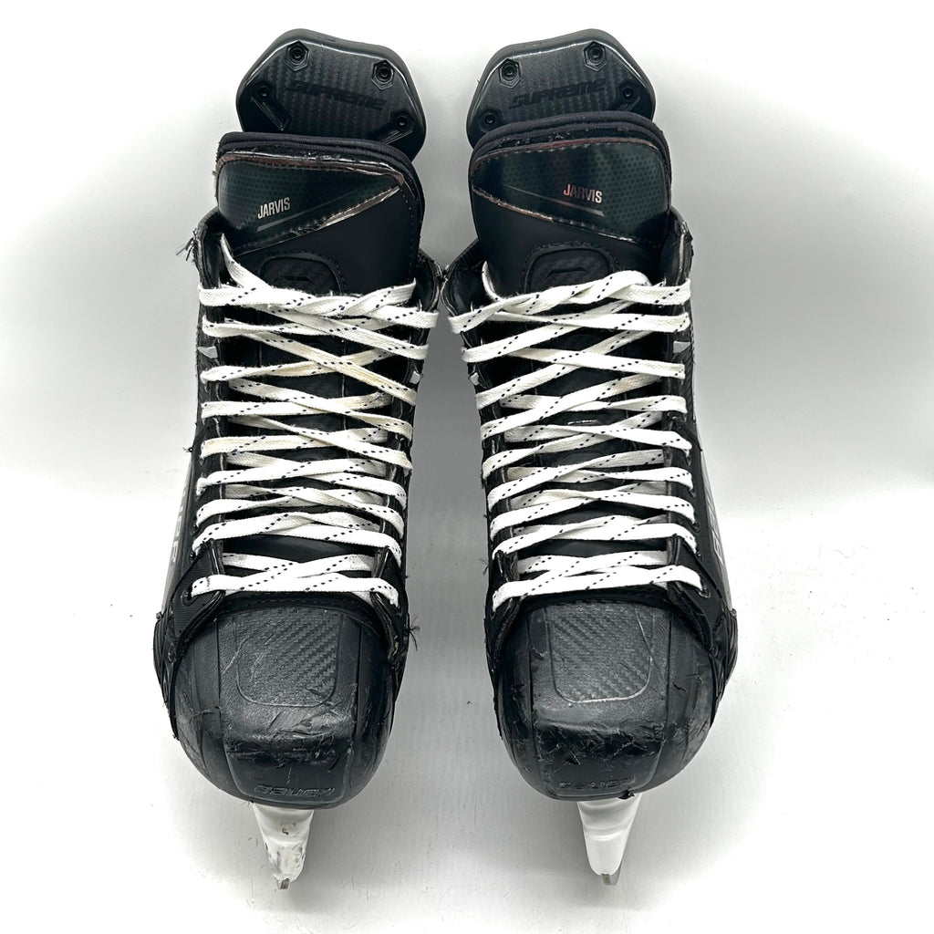 Bauer Supreme Mach - Used NHL Pro Stock Skates - Seth Jarvis - Size L: 7.25D/R: 7.5D