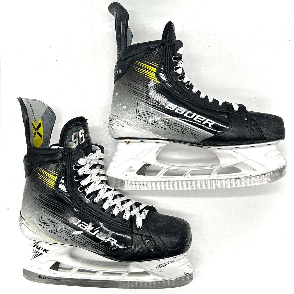 Bauer Vapor Hyperlite 2 - Used NHL Pro Stock Skates - Jack Roslovic - Size 9.5