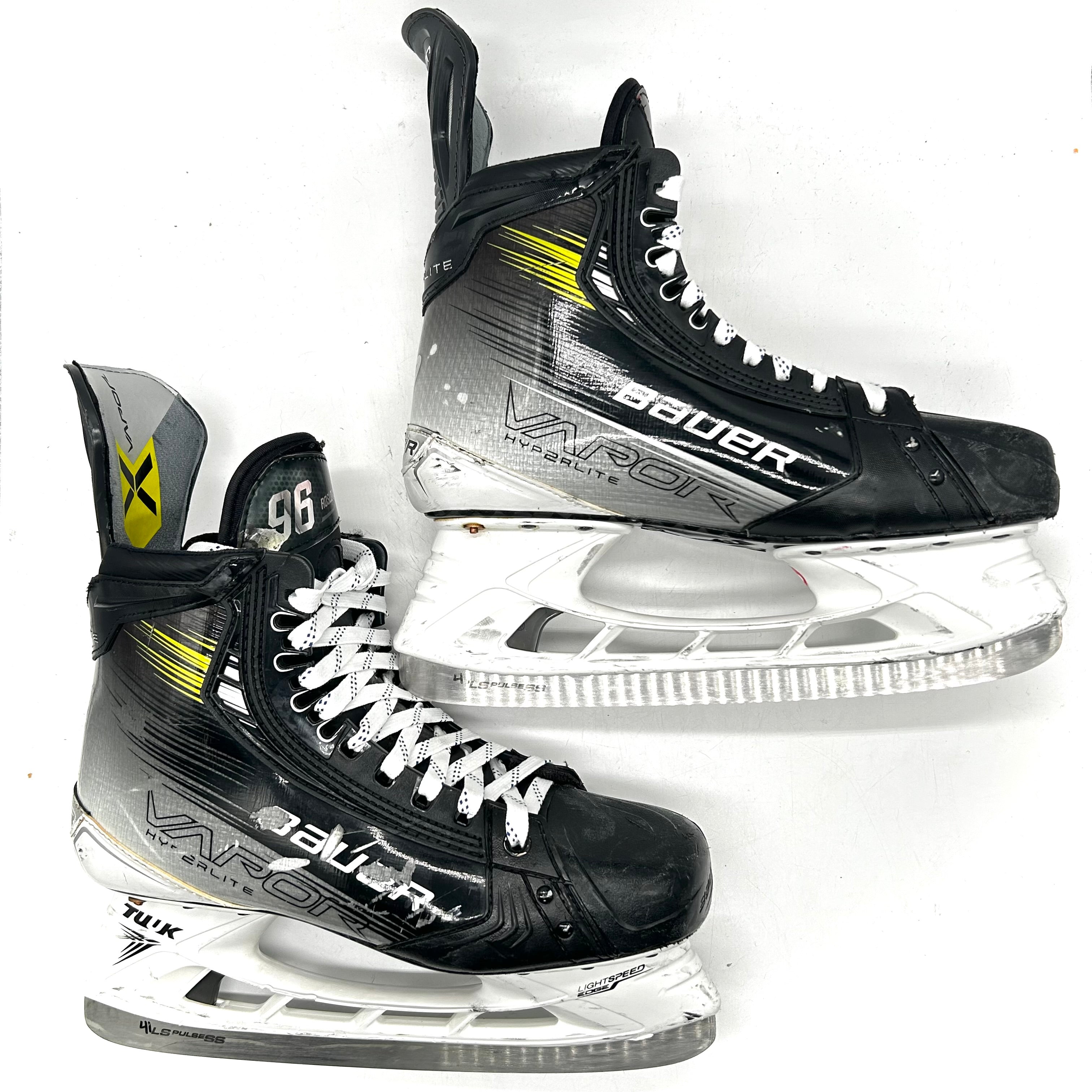 Bauer Vapor Hyperlite 2 - Used NHL Pro Stock Skates - Jack Roslovic - Size 9.5