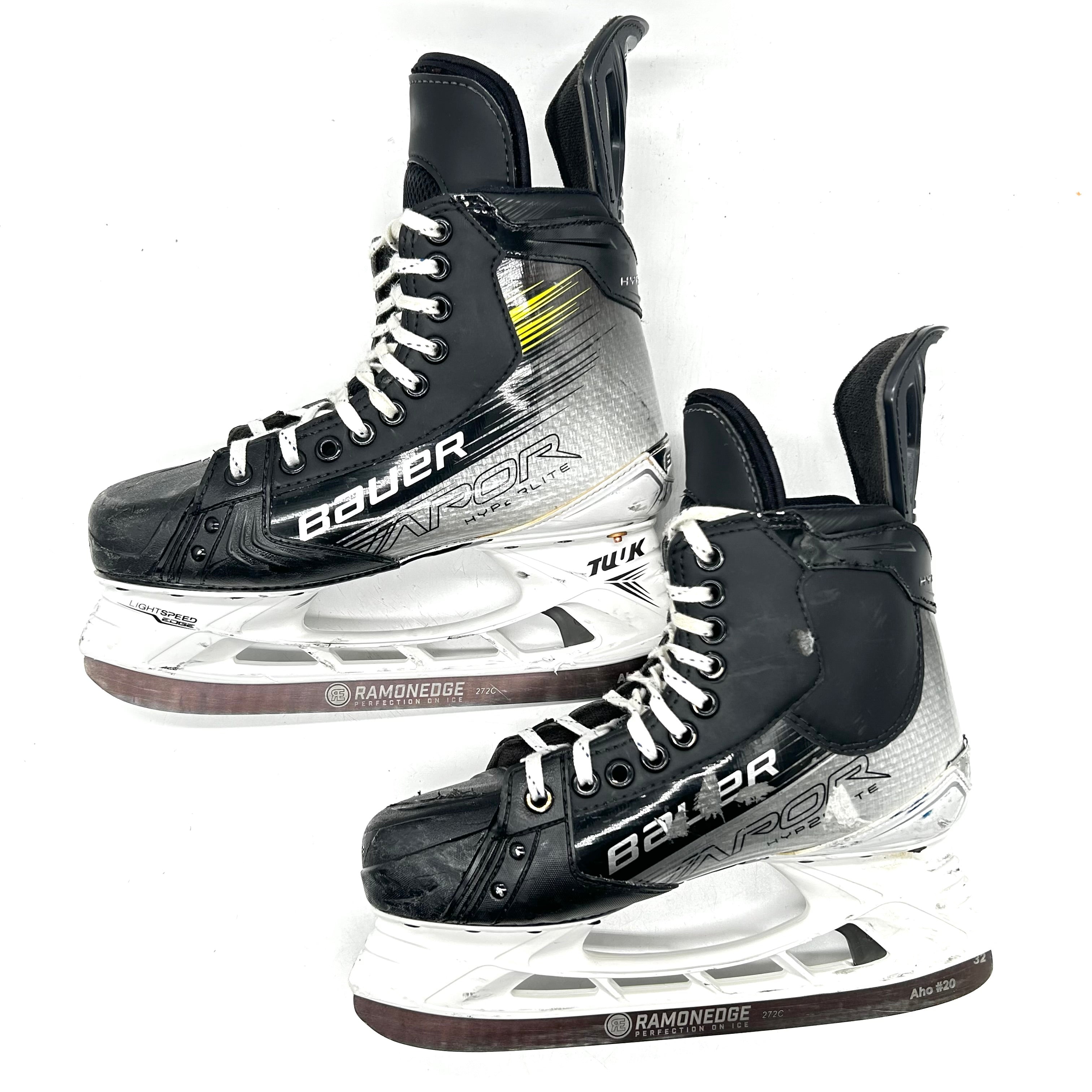 Bauer Vapor Hyperlite 2 - Used NHL Pro Stock Skates - Sebastian Aho - Size 6.75E #3