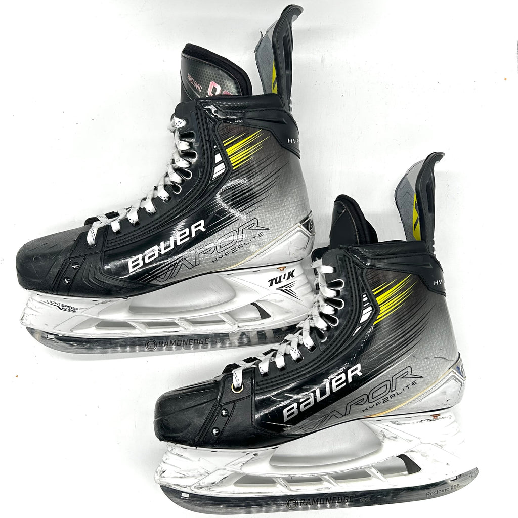 Bauer Vapor Hyperlite 2 - Used NHL Pro Stock Skates - Jack Roslovic - Size 9.5 #2