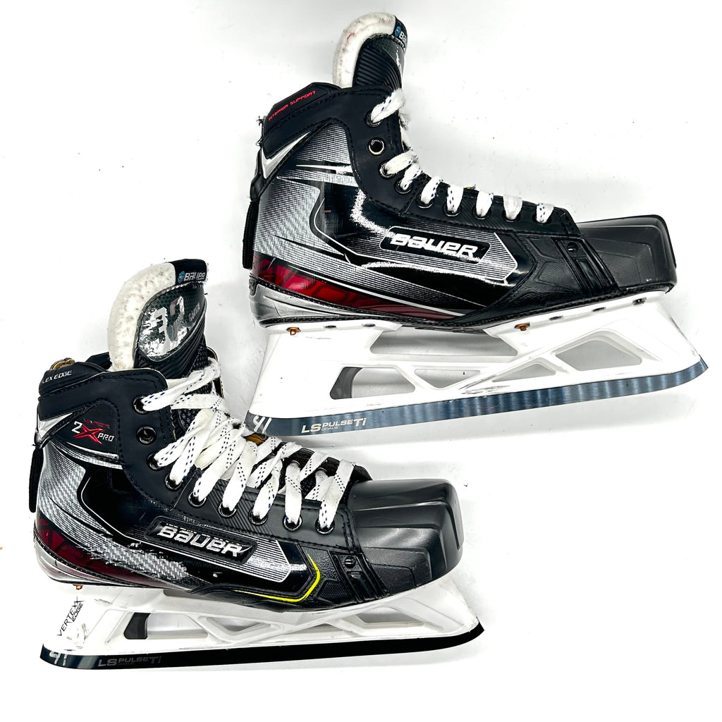 Bauer Vapor 2X Pro - Used NHL Pro Stock Goalie Skates - Antti Raanta - Size 8.25D